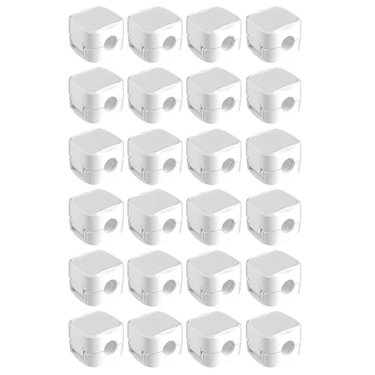24PCS Magnetic Cable Organiser Clips Cable Management Wire - A