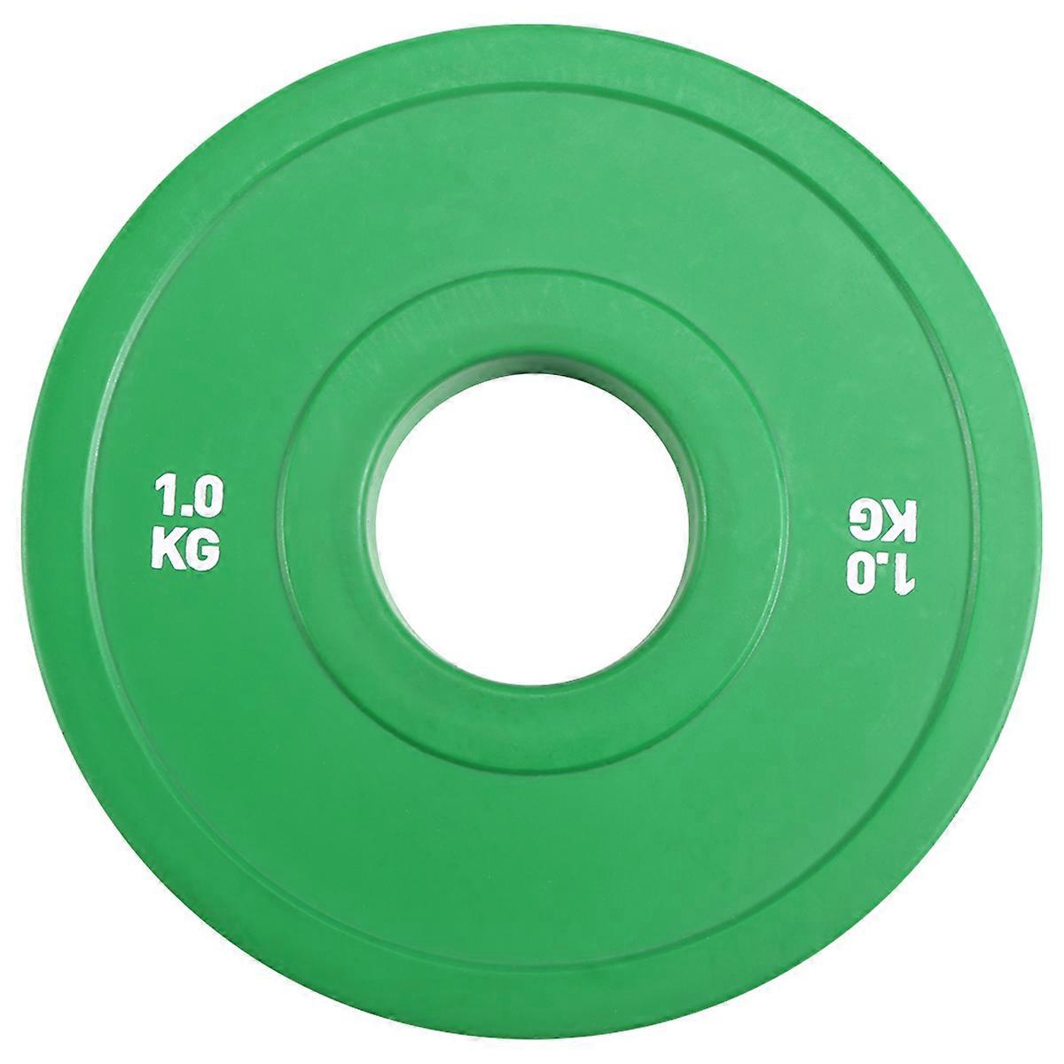 Gym Micro-Type Plates Dumbbell Weight Plate Rubber Fractional 1.0KG