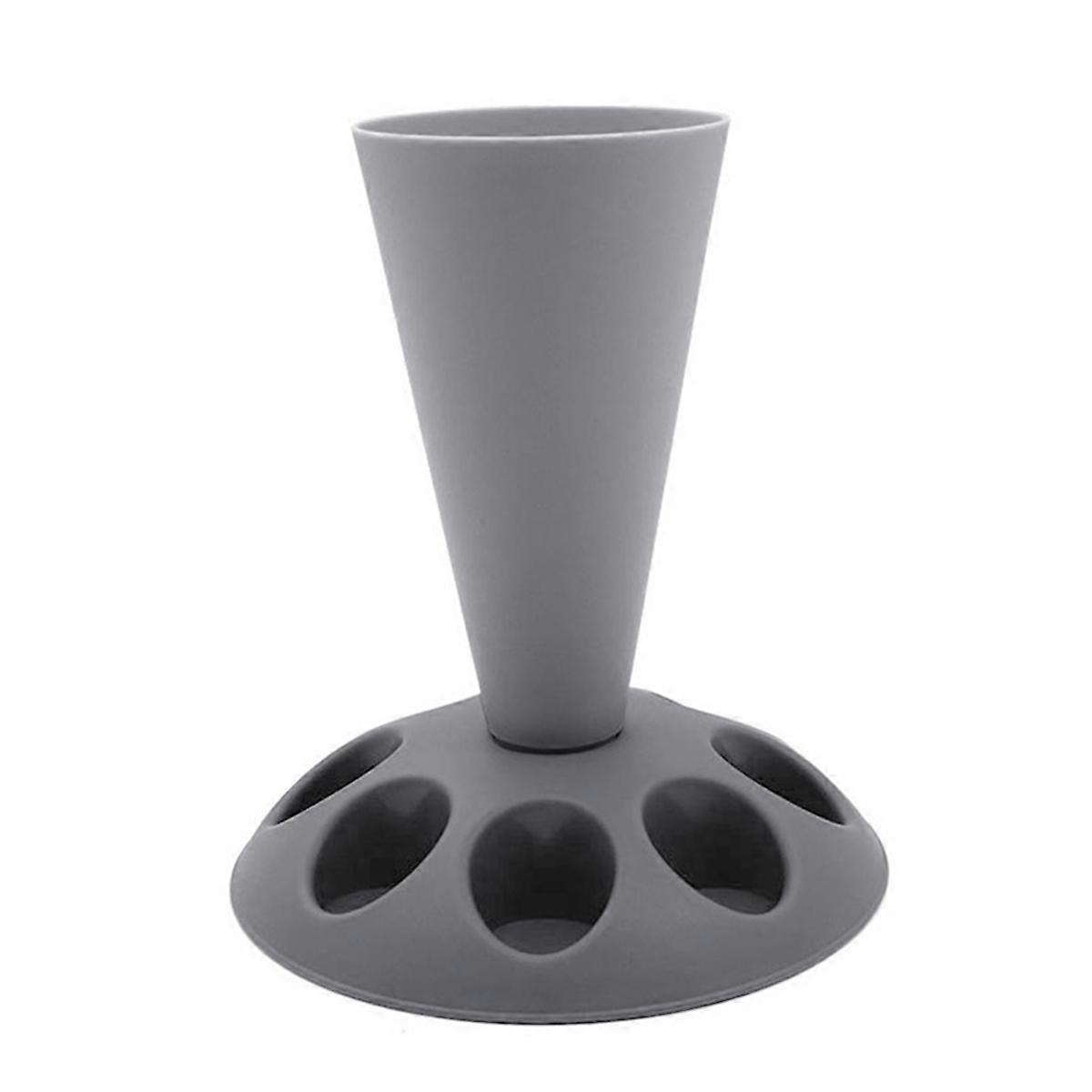 A-Piping Bag Stand, with 8 Slots Nozzles, for Cake Decorating Kit
