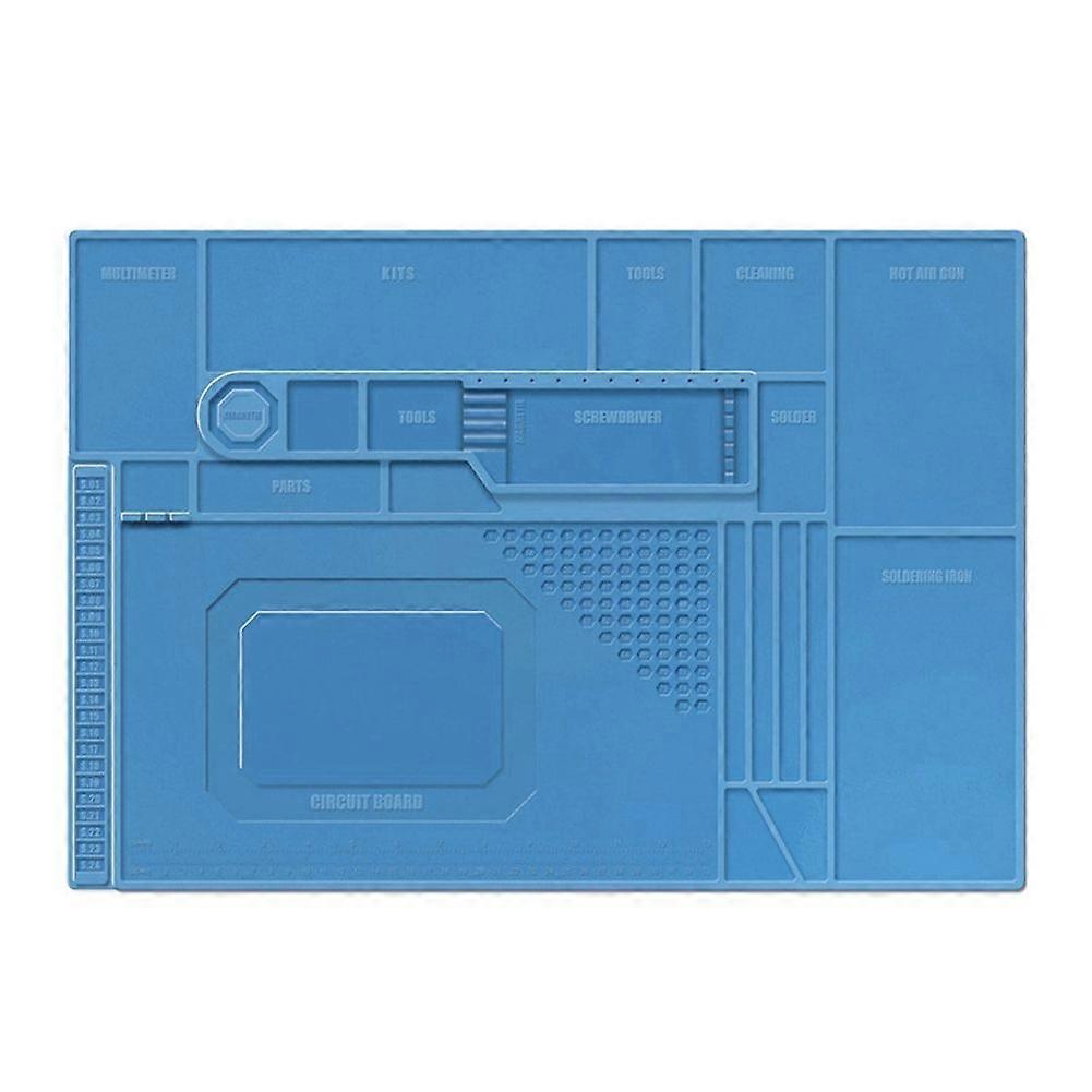 Magnetic Silicone Pad for Mobile and Computer Motherboard Repair with Screw Positioning Repair Mat