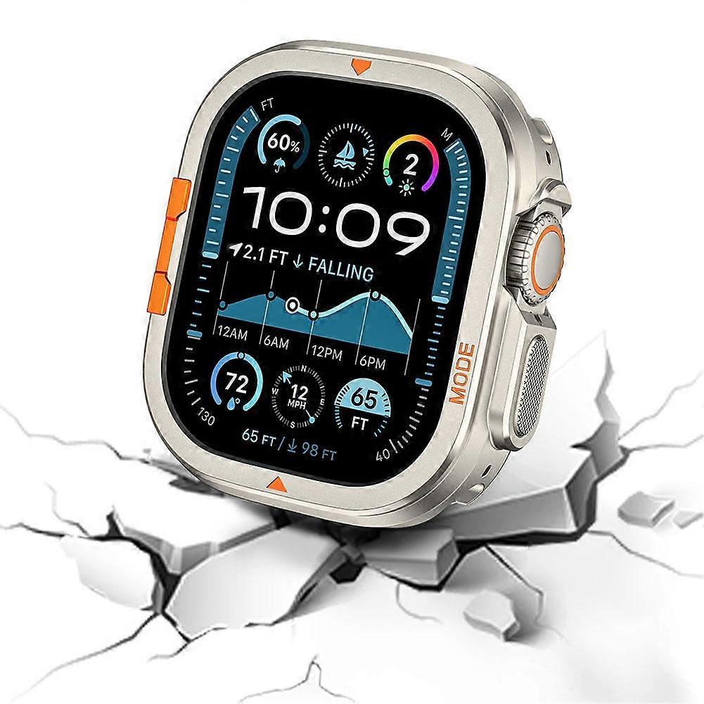 Compatible with Apple Watch Ultra metal case