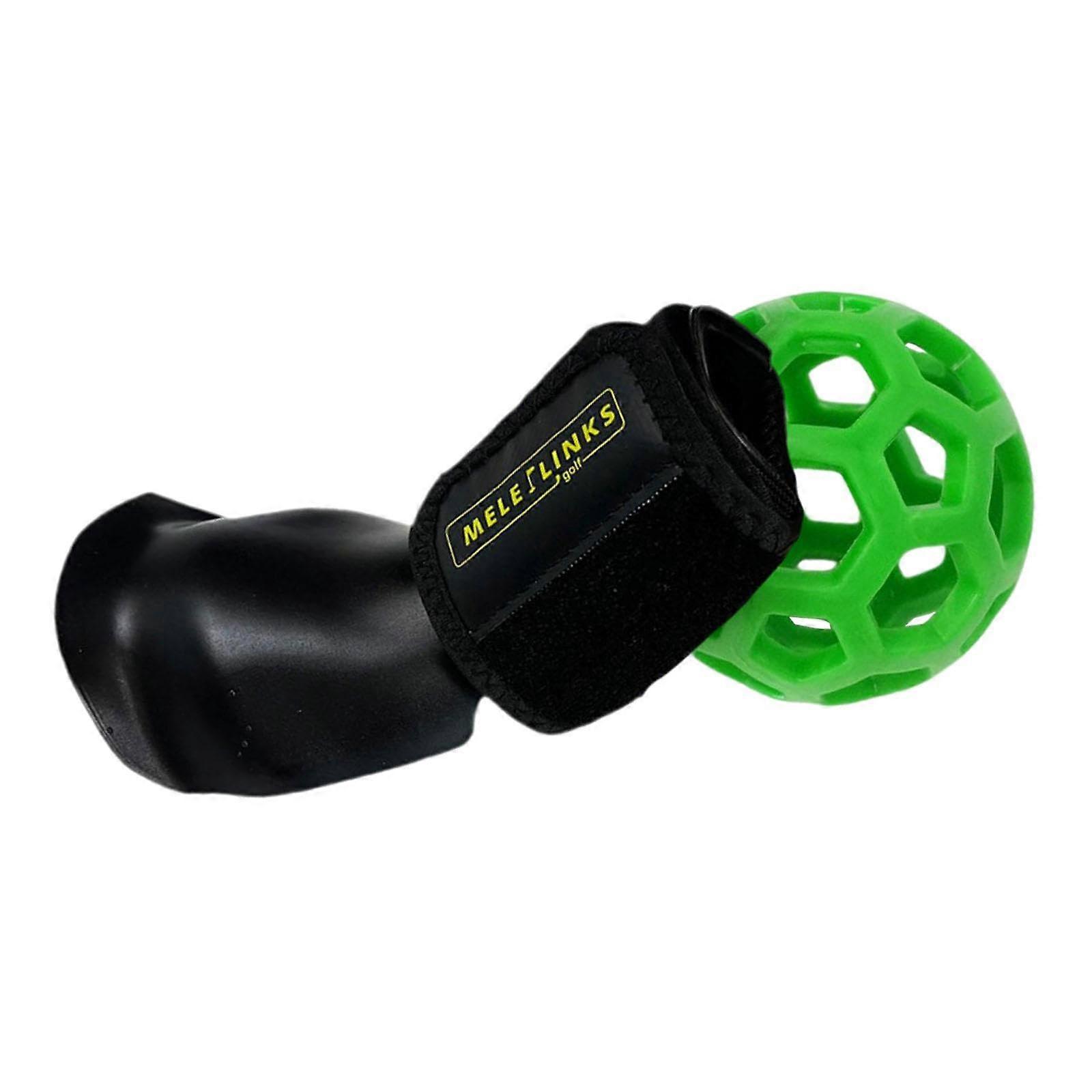 Golf Swing Trainer Ball and Wrist Trainer for Beginners - Corrects Swing Posture, Exercises Golf Technique, Adjustable Size