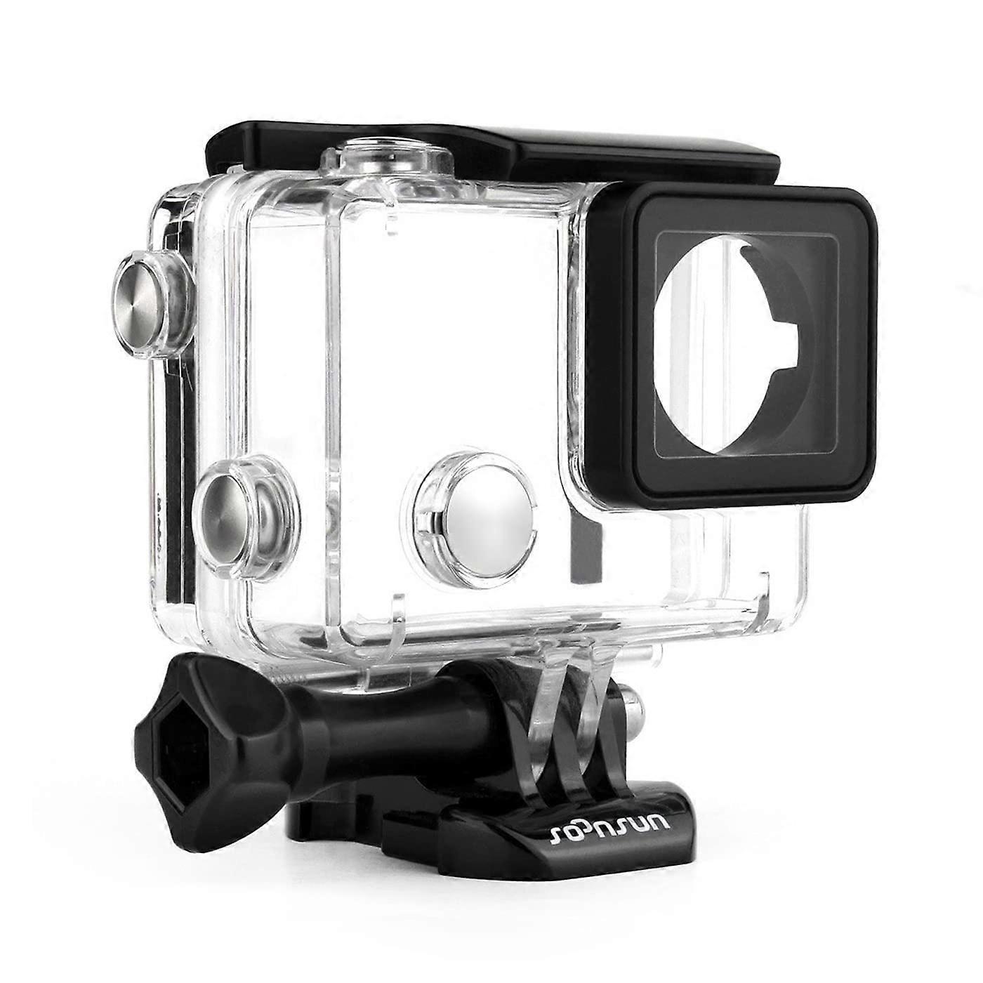 GoPro Hero 3/3+/4 Black Silver Diving Case - 40m Underwater Protection Case