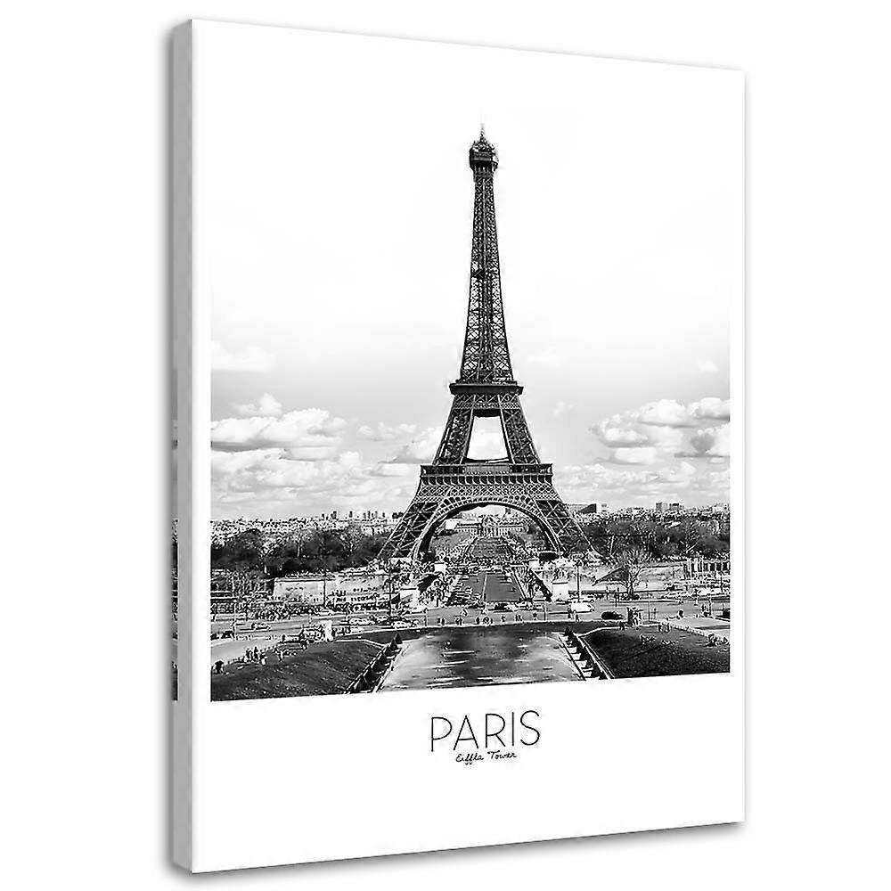 Impression sur toile, Paris - Tour Eiffel - 60x90