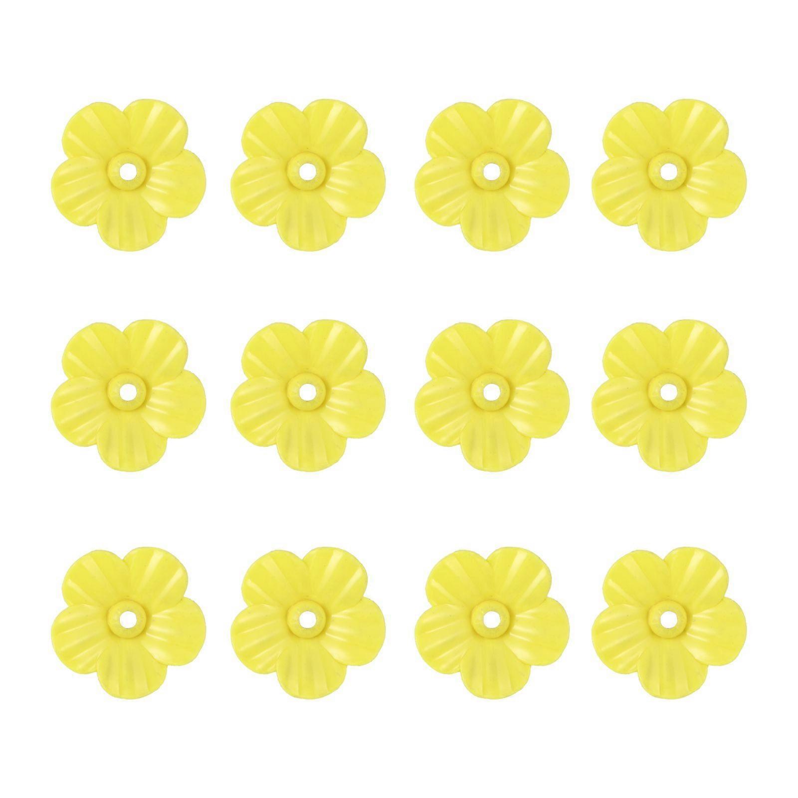 12pcs Hummingbird Water Feeder Bottle Replaceable Decorative Flower Feeder Decor