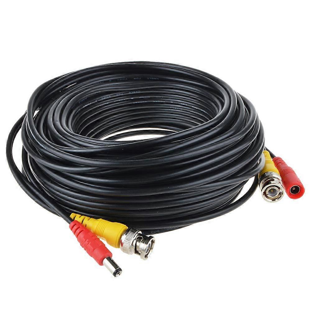 150ft Black BNC Video Power Wire Cord for Camera Lorex Cable LHD LHV LW MPX ECO Edge