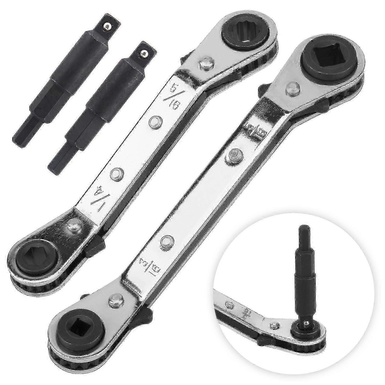 4pcs/set Adapter Repairing Tool Carbon Steel With Hex Bit Durable