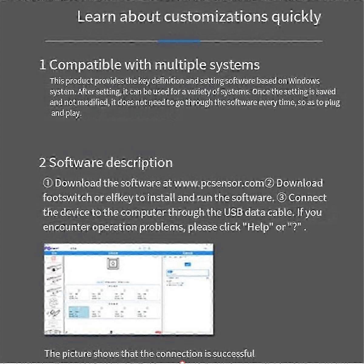 Bluetooth Page Turner, Wireless Foot Pedal with Rechargeable & Customizable Switch for Phone, Tablet, Music Instruments