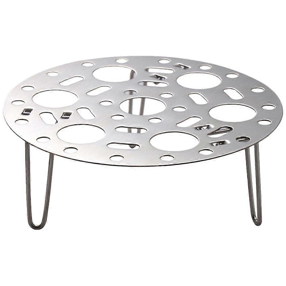 Stainless Steel Steaming Tray Round Steaming Stand Foldable Steaming Rack