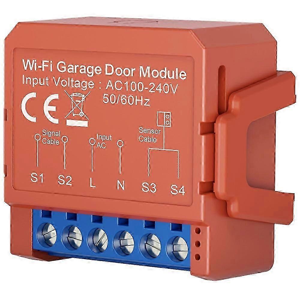 Gds16 Wifi Smart Garage Door Module Timer Control Intelligent Switch Breaker For Sectional Roll Up D