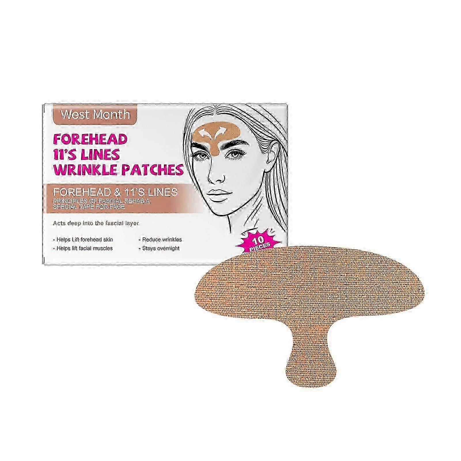 West Month Forehead Stickers Affixed Moisturizing, Hydrating, Nourishing, Improving Skin Condition And Brightening Forehead Stickers Affixed