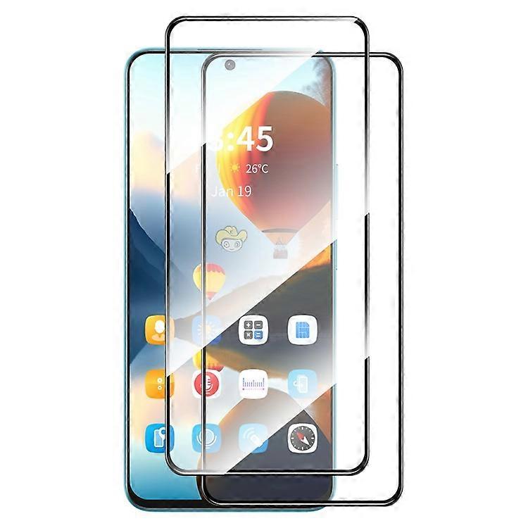 ENKAY HAT PRINCE 2PcsはNokia X30 5Gスクリーンプロテクター02.5Dフルカバレッジ高アルミニウムシリコンガラスフィルムと互換性があります