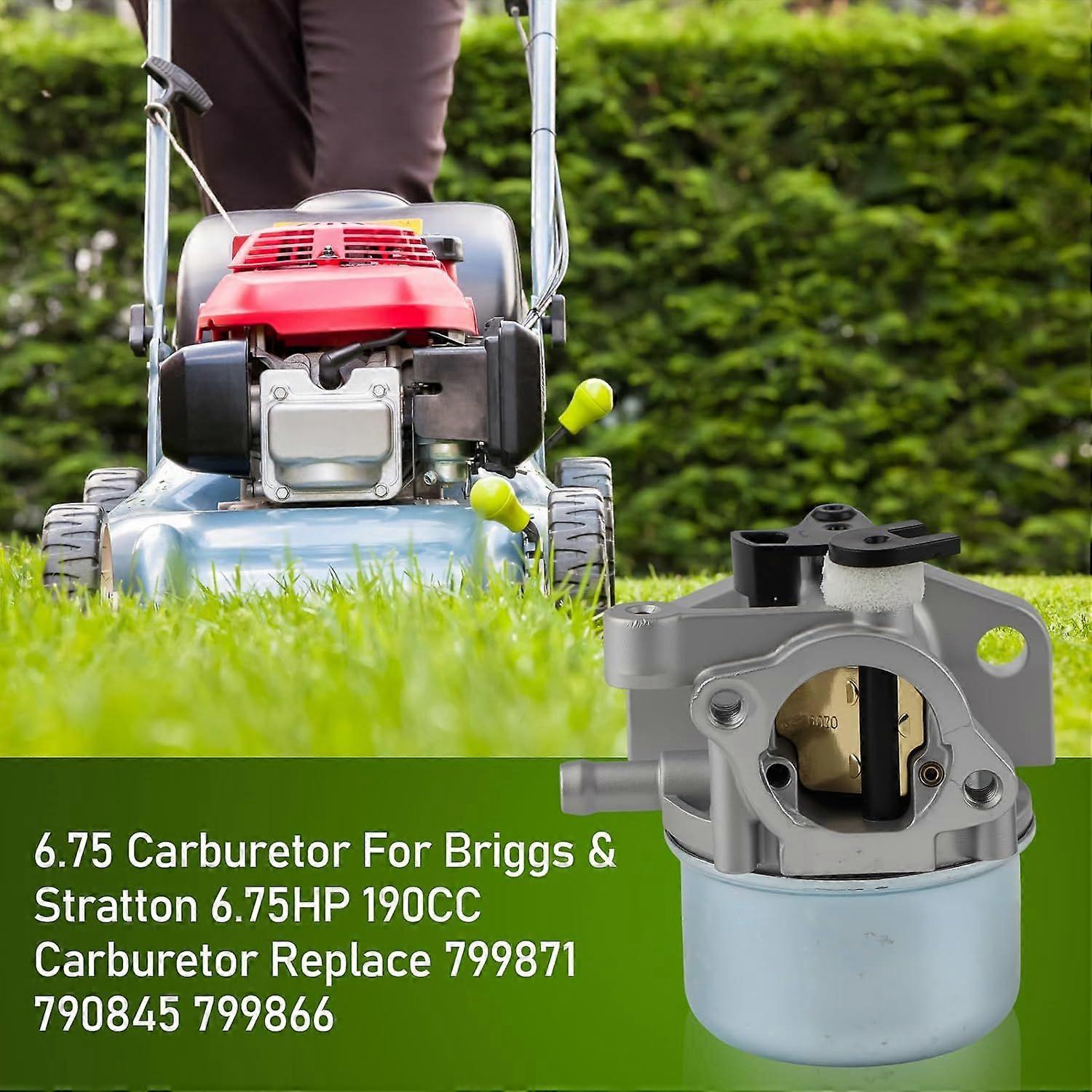 Carb Craftsman Gold Lawn Mower 190cc Spark Plug Carburetor Kit