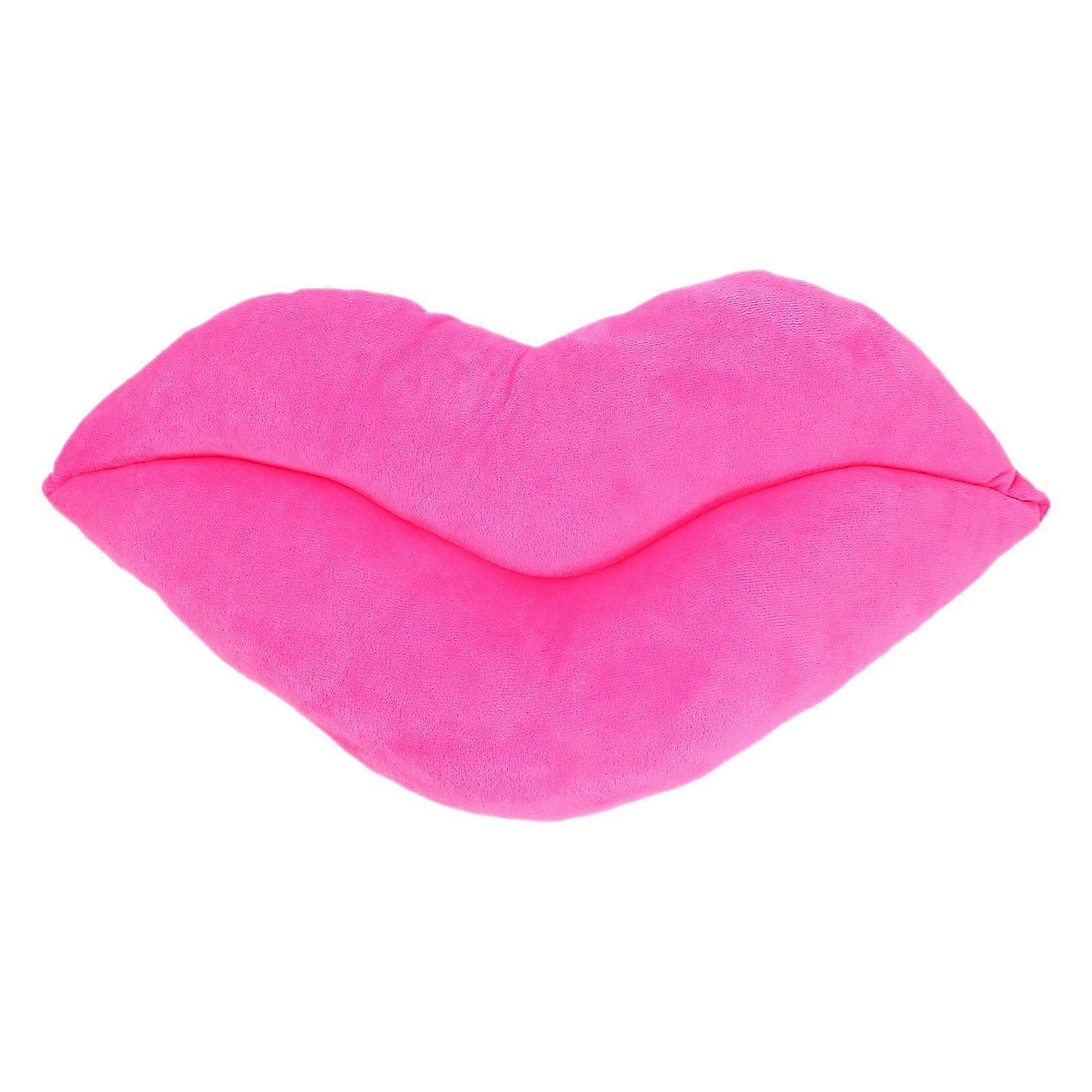 Mouth Style Pillow, Comfortable Plush Cushion for Indoor Seating Areas