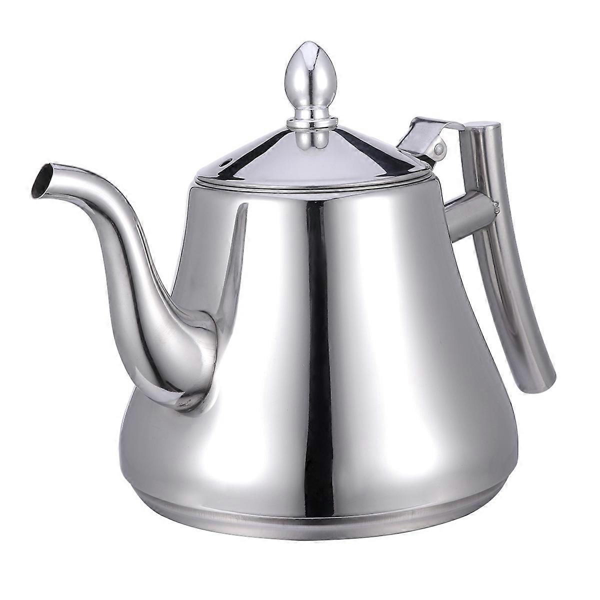 Home Kitchen Essential: Stainless Steel Kettle with Strainer