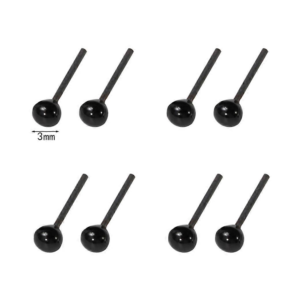 Black 50 Pairs Animal Eyes for Plush Dolls, Craft Scrapbooking, Soft Making & Handmade Projects