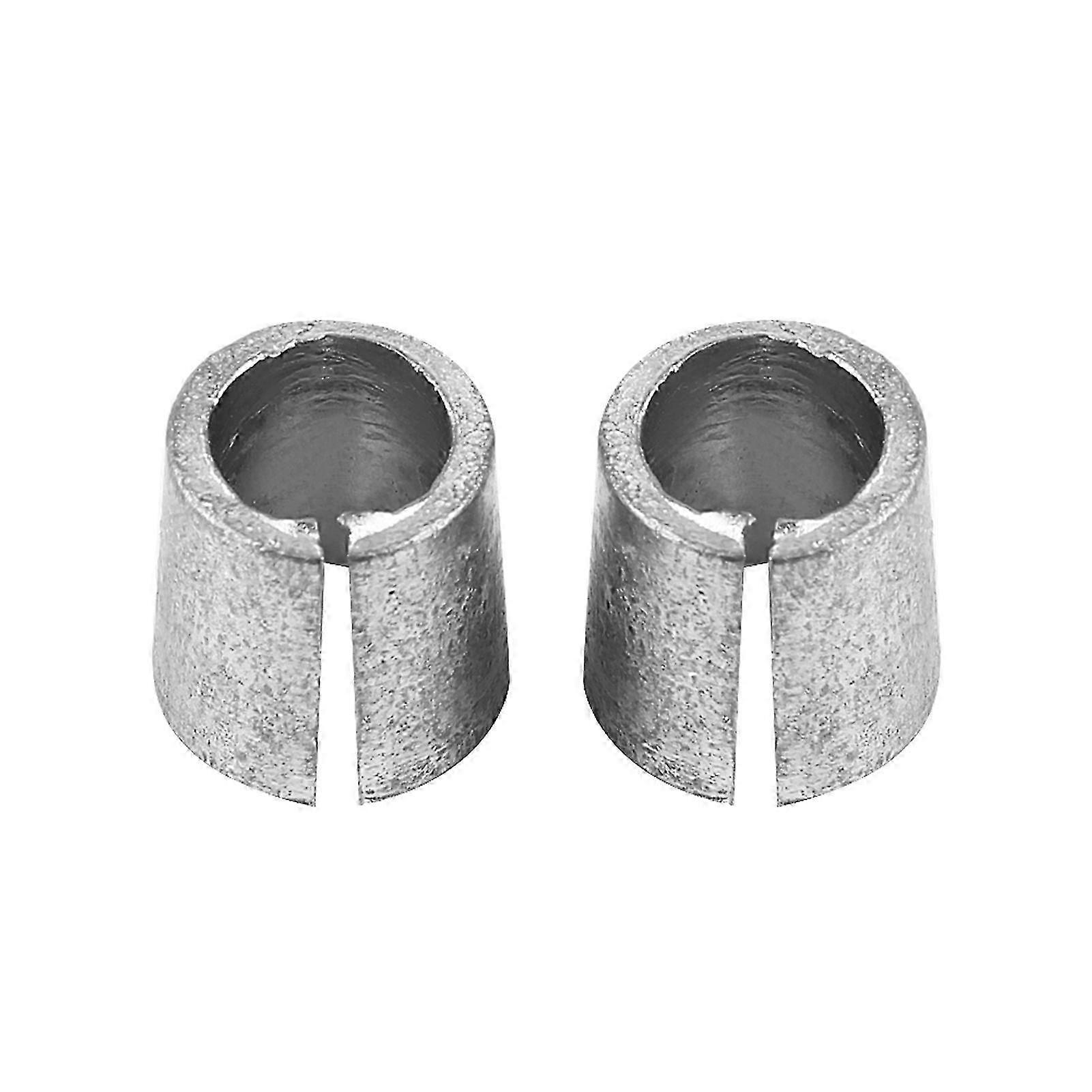 1 Pair Car Battery Terminal Converter Post Adaptors Anode Cathode Sleeves