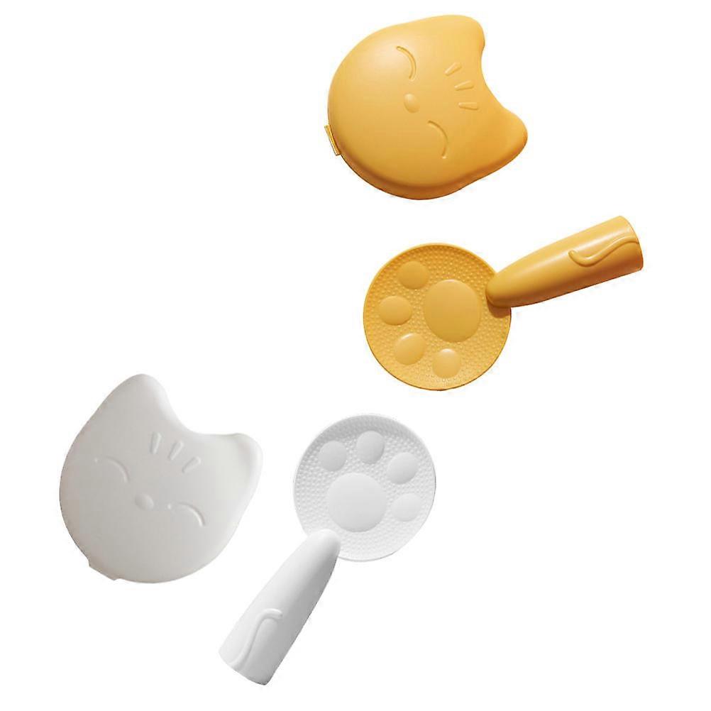 Non-Stick Rice Spoon Creative Design for Hotel Color Easy to Clean 2 Sets