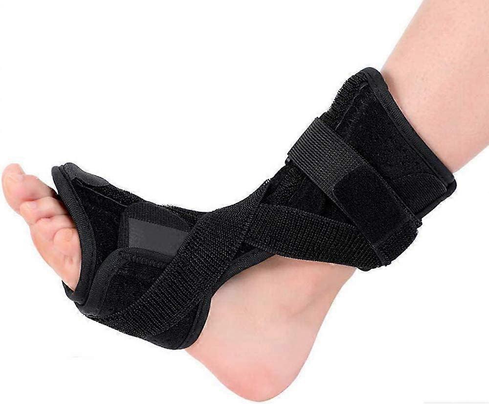 Ankle Splints for Dancing and Plantar Fasciitis, Adjustable Foot Lifter for Ankle Sprain and Achilles Tendonitis Relief