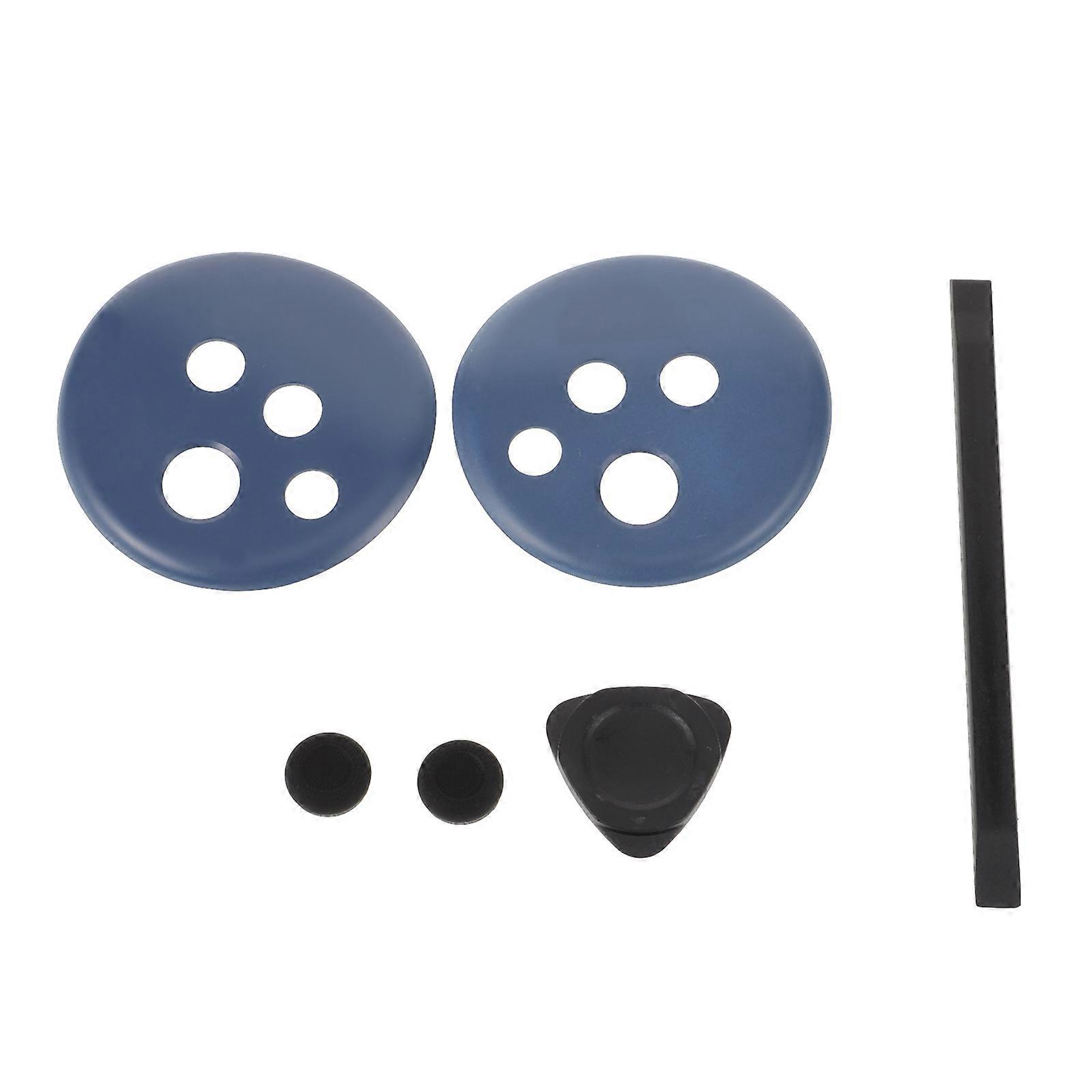 Signal Unobstructed VR Game Controller Cover Blue Round Shape Controller Protection For Gaming Experience 1Set