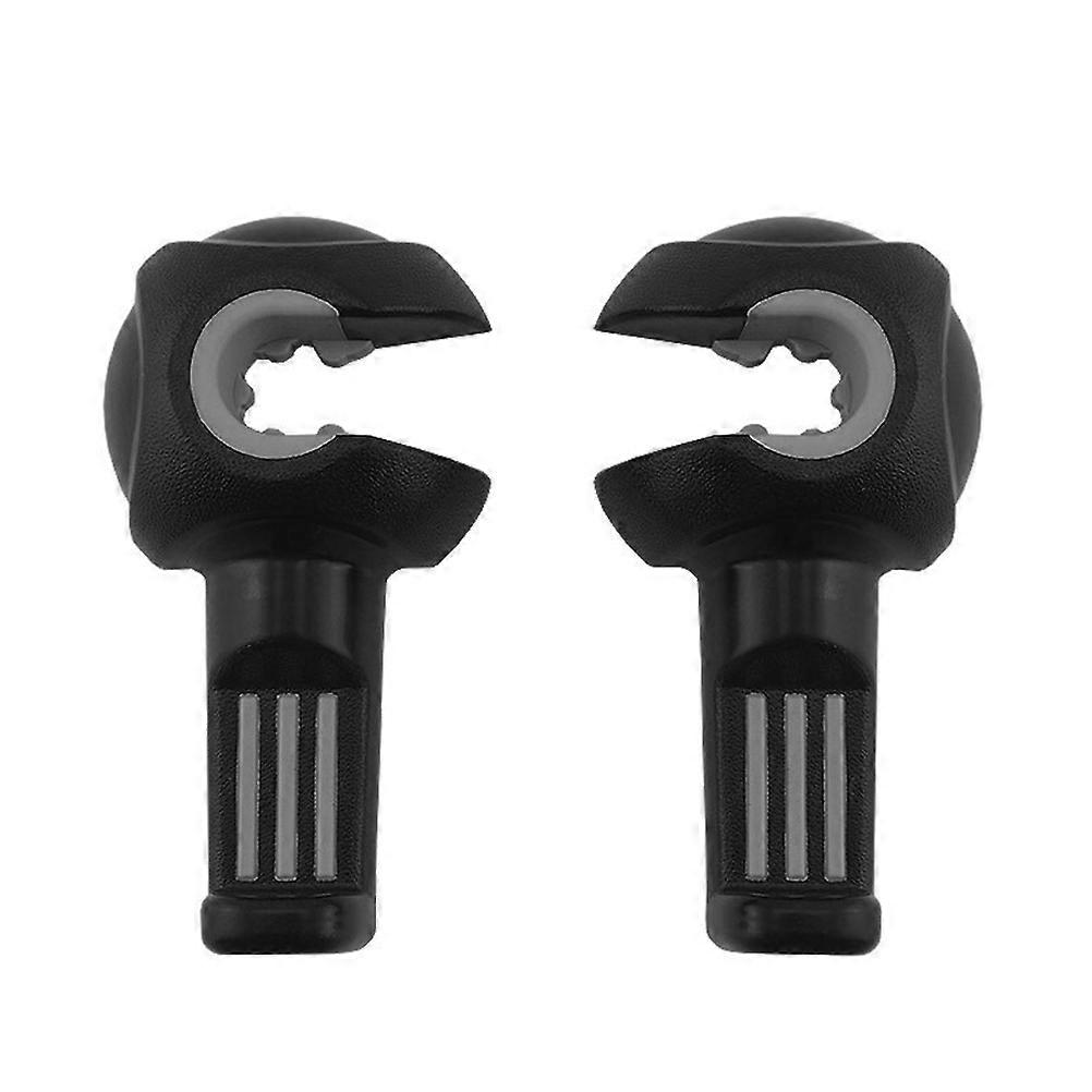 Car Backseat Storage Hooks for Drivers Families 2Pcs Black and Grey Universal Design