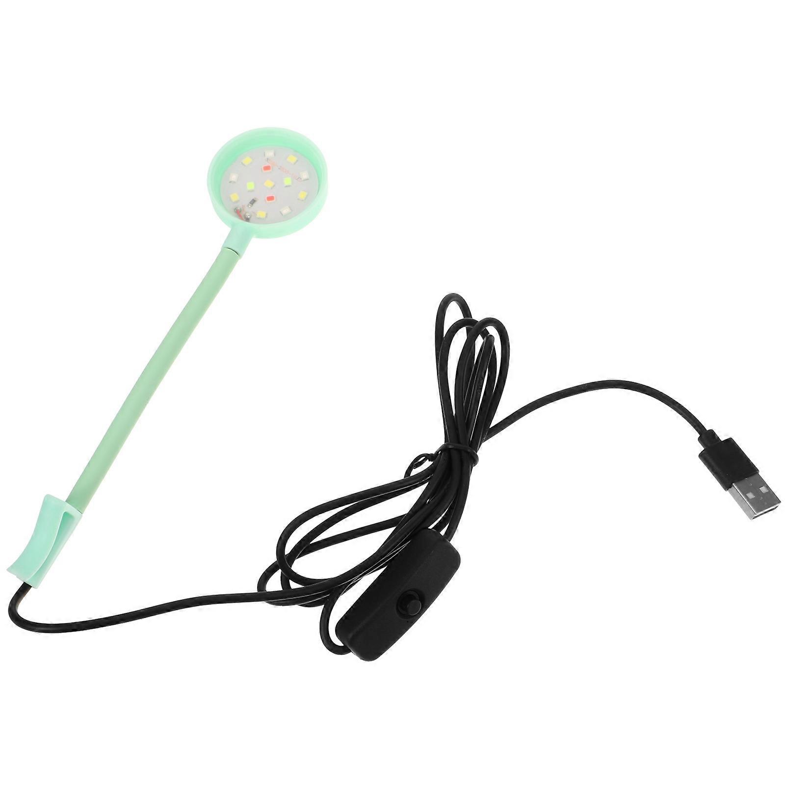 Convenient Aquarium Light Clamp Type Fish Tank Supply Energy Saving Adjustable Design 1Set