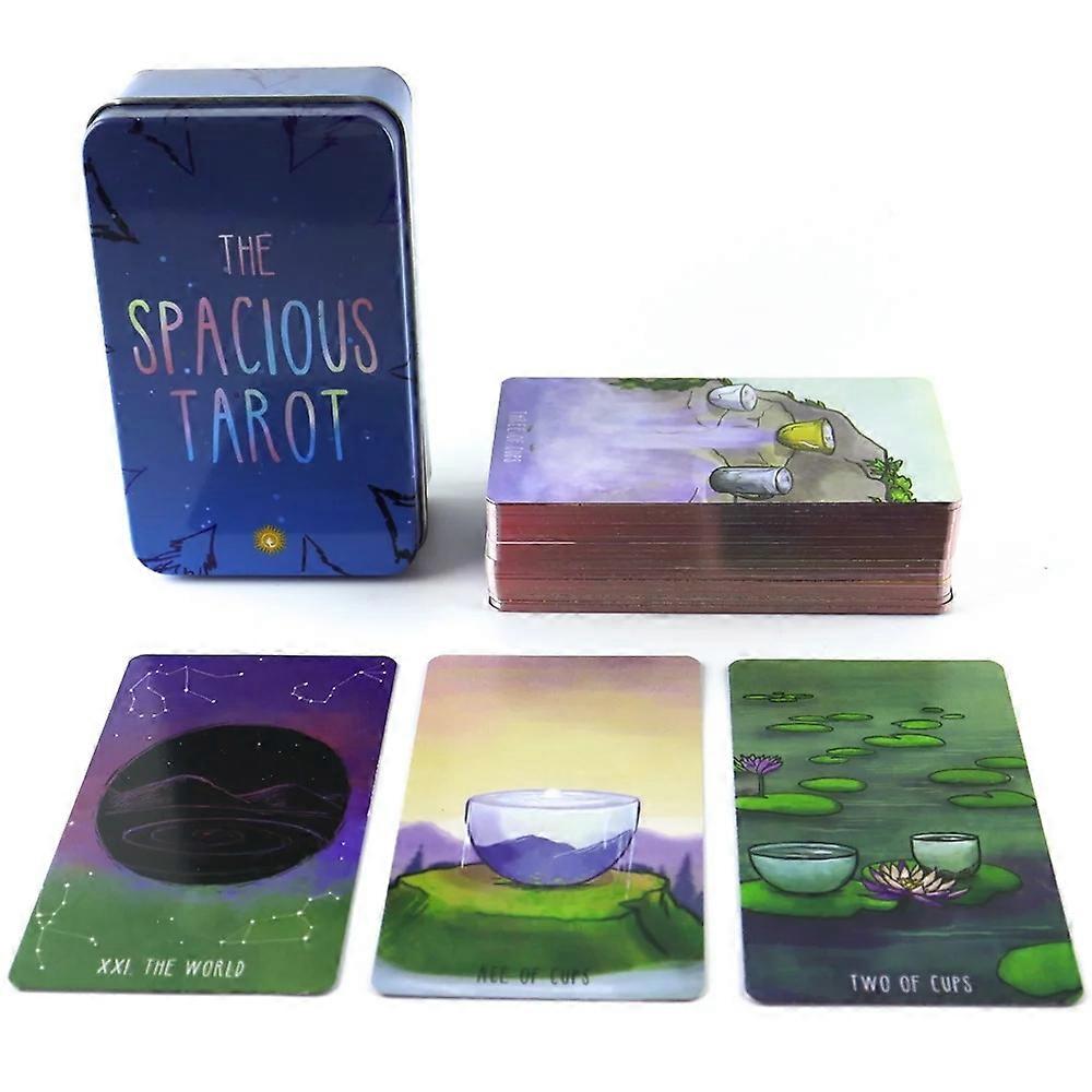 Gold Edged Tarot Deck - Full English Divination Cards