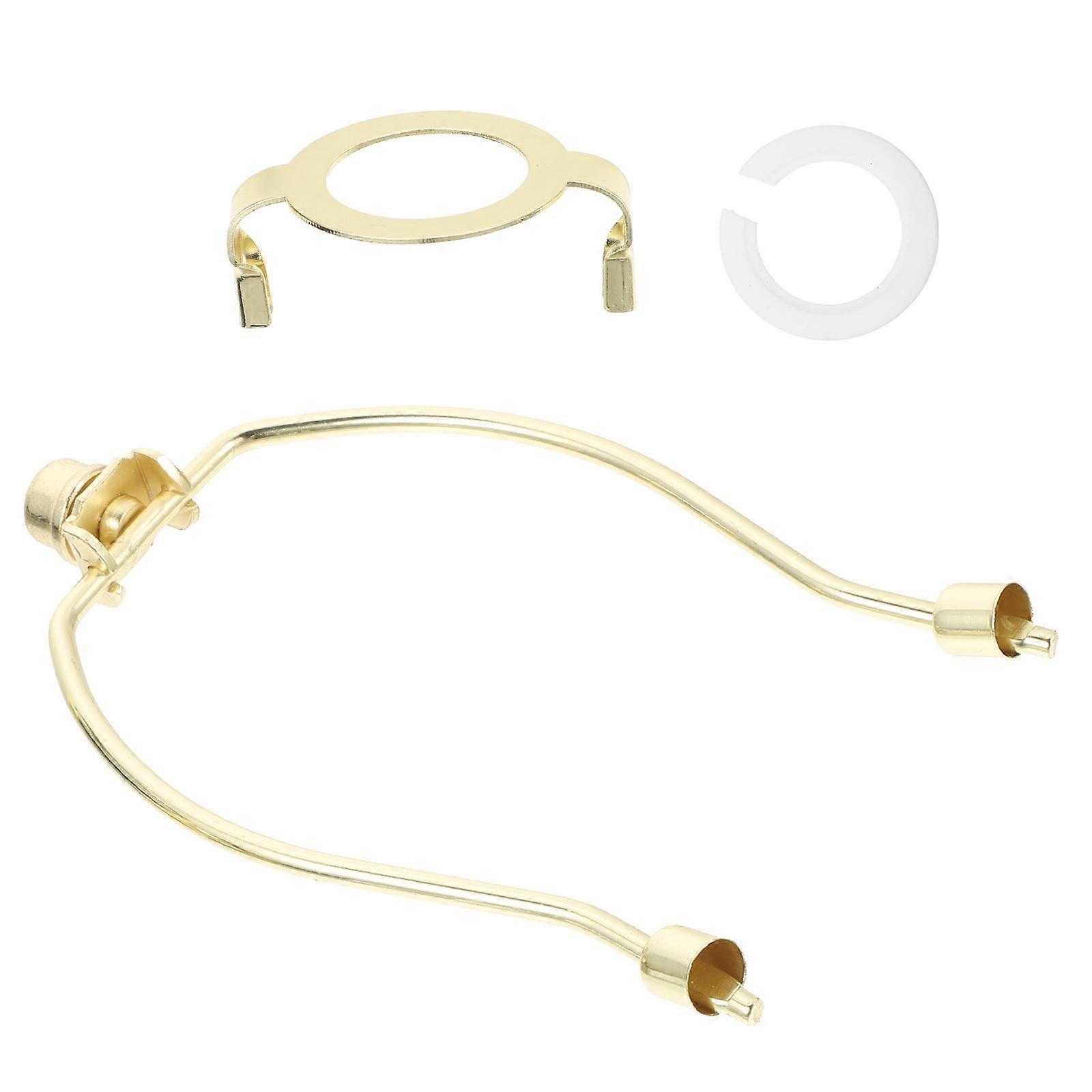 Heavy Duty Lamp Shade Bracket Set Durable Adapter for Table & Floor Lamps, Sturdy Harp Holder Compatible with Lighting Bases for DIY Projects