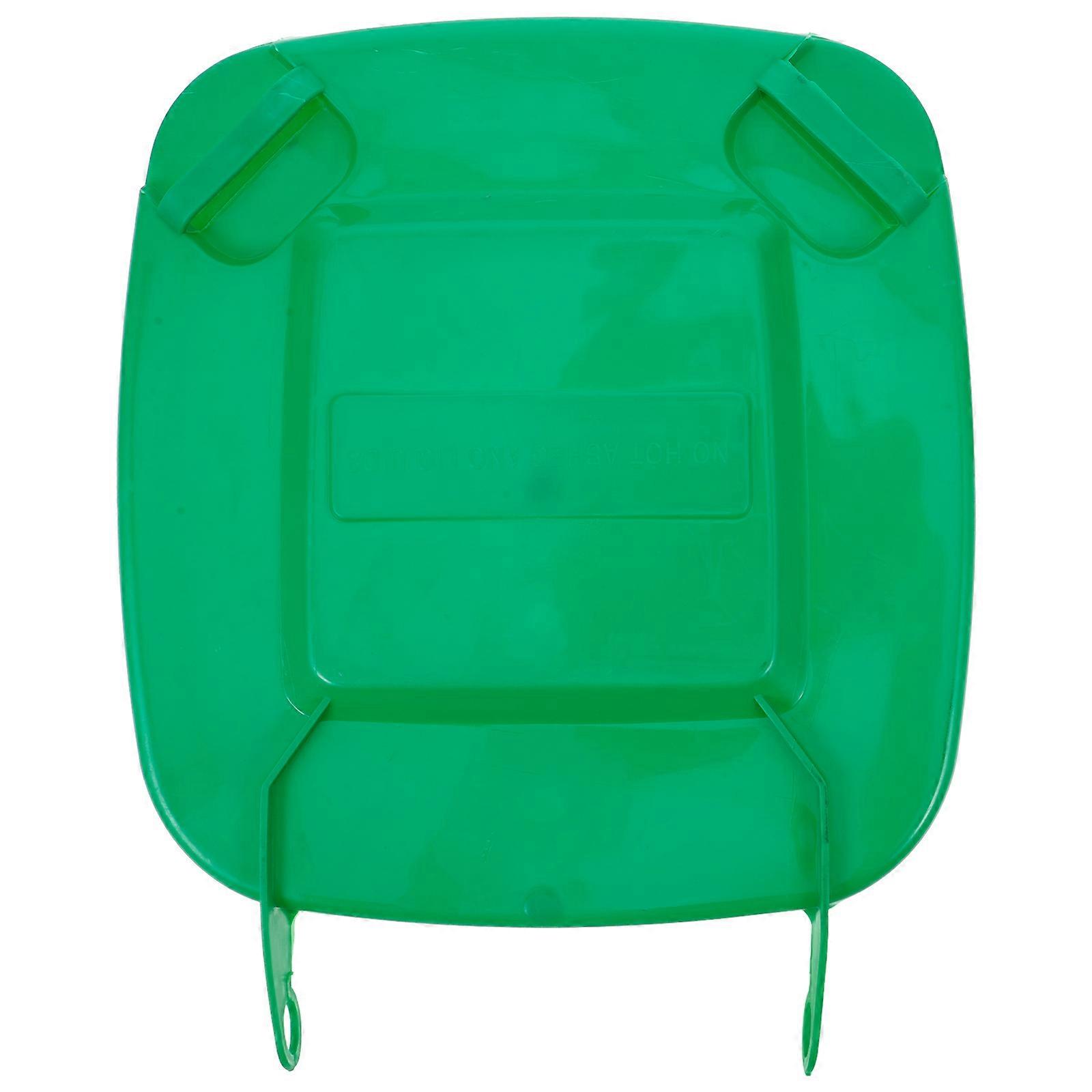 Heavy Duty Plastic Trash Can Lid Replacement Cover for Outdoor Waste Bins – Easy Installation, Universal Fit for Parks, Offices, and Homes