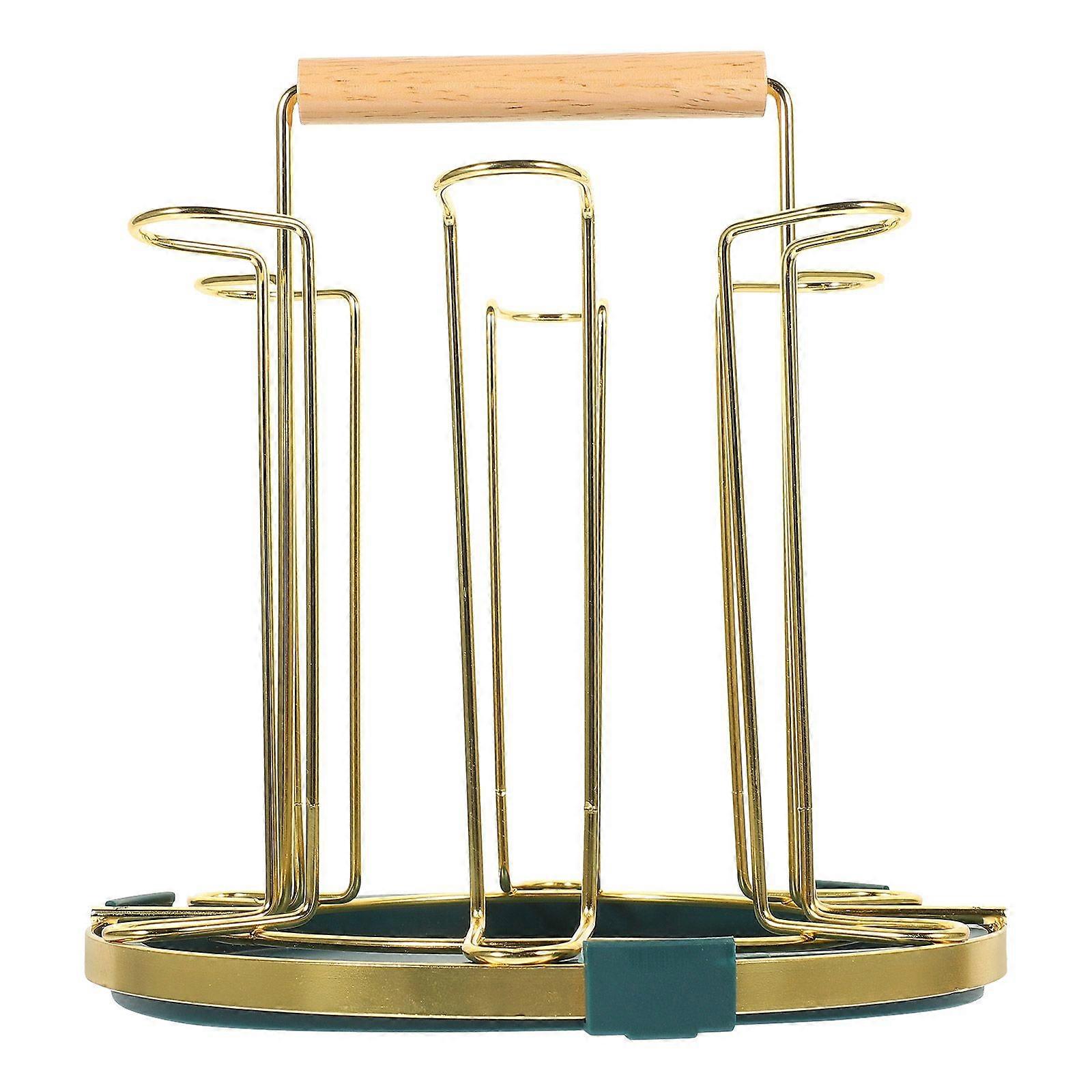 Household Cup Stand Delicate Cup Drying Rack Iron Mug Bracket Home Accessory