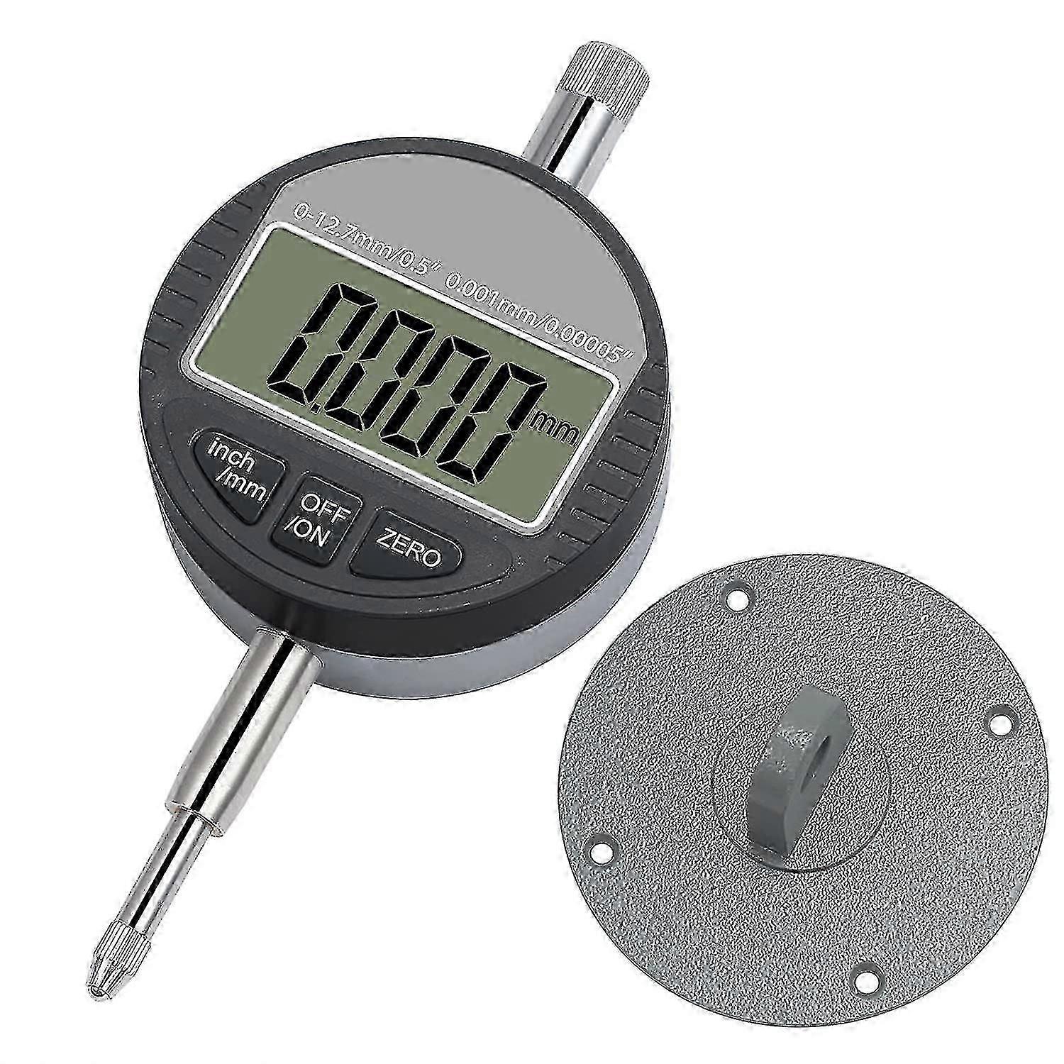 0-12.7mm Led Digital Micrometer 0.01mm Accurate Electronic Dial Indicator
