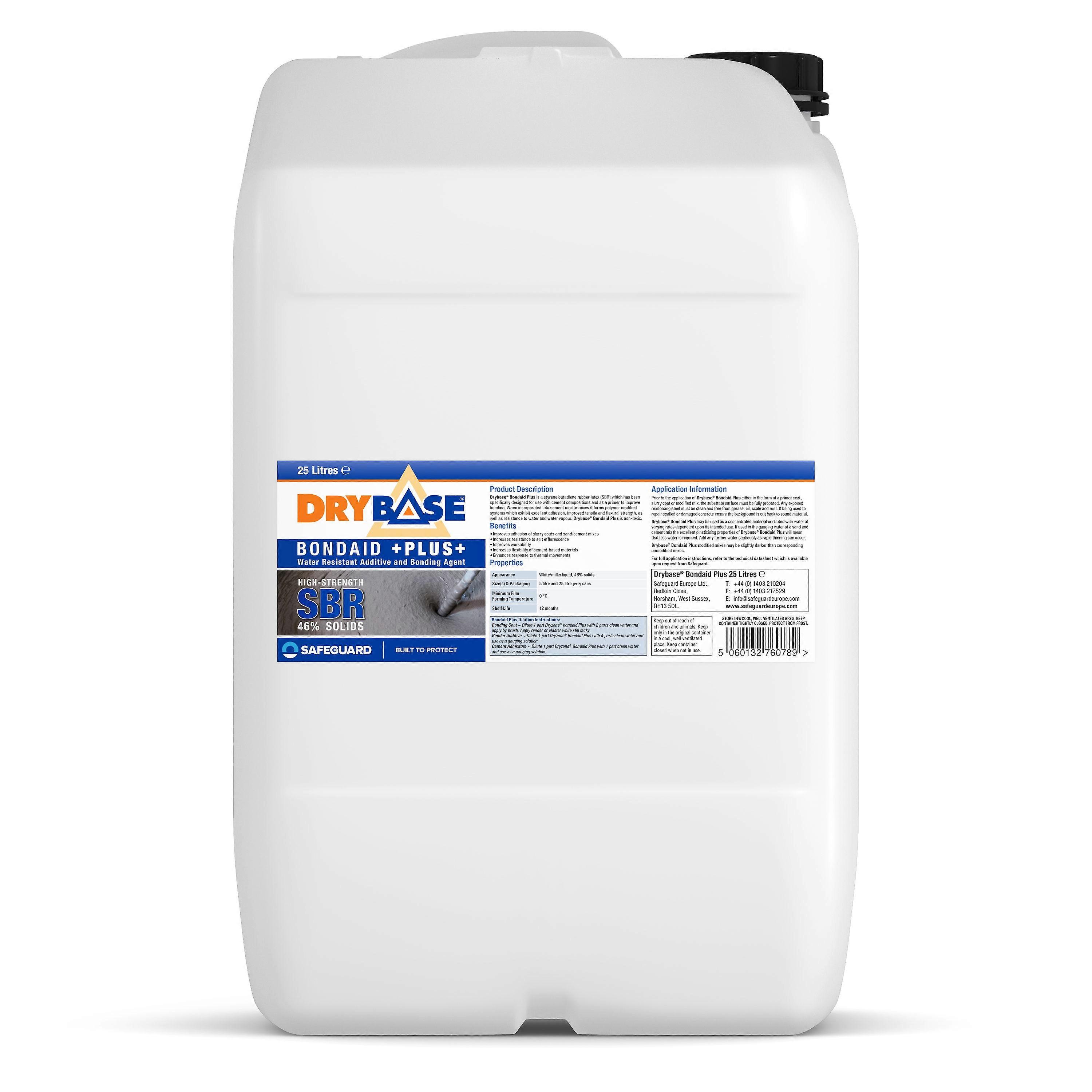 Drybase Bondaid Plus SBR Water Resistant Bonding Agent 25 Litres