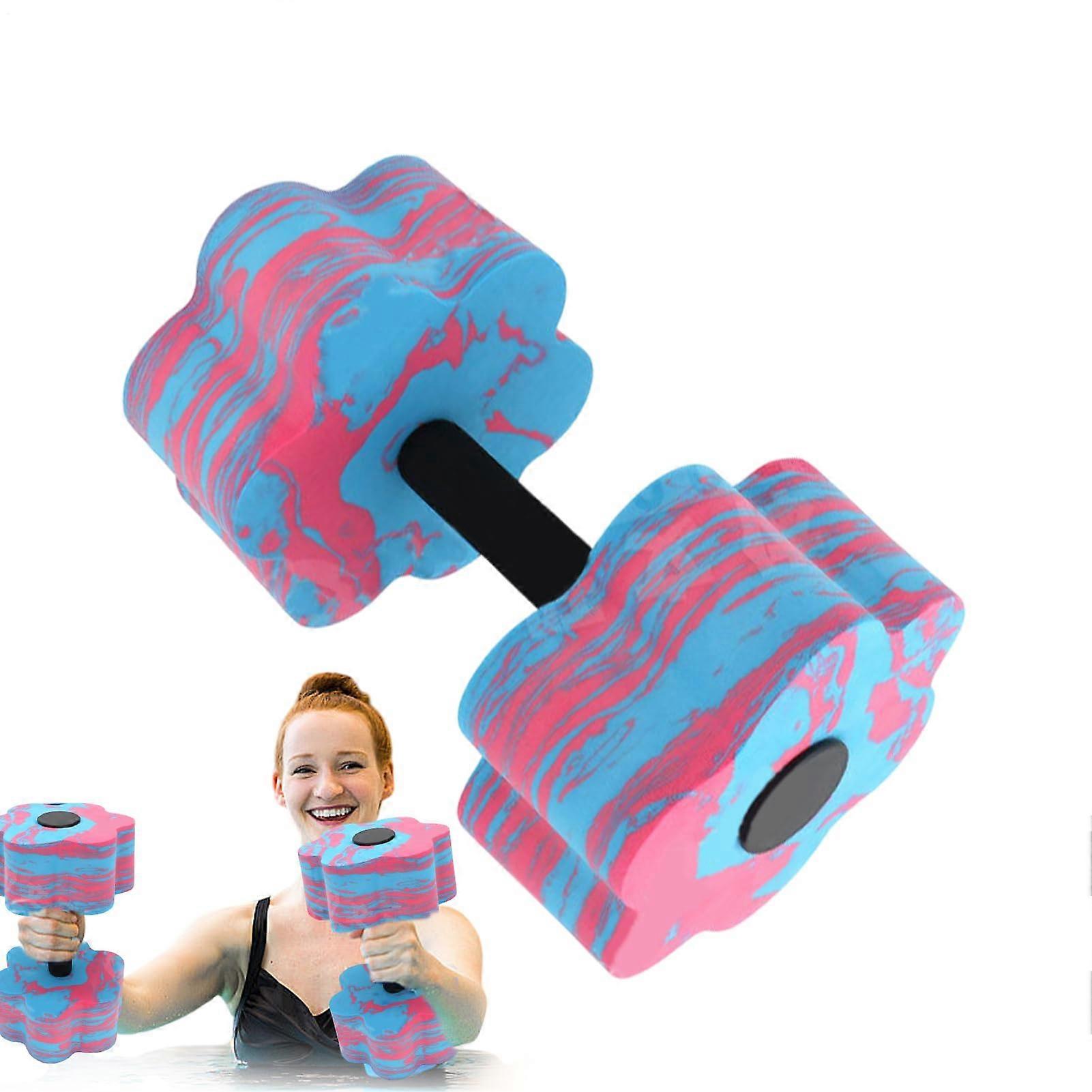 Water Dummies for Aquatic Exercises, Lightweight Portable Dumbbells for Men and Women, Reusable Training Equipment