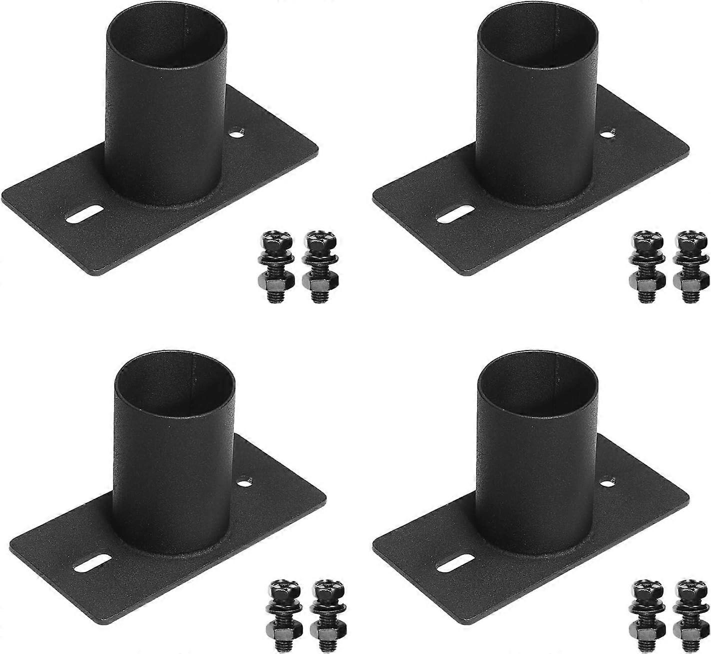 4PCS Adapter| Adaptor Brackets Transform The into Arm Mounting| Tenon Adapter for Outdoor Flood Lights,Parking Lot Lights,Shoebox Light Fixt