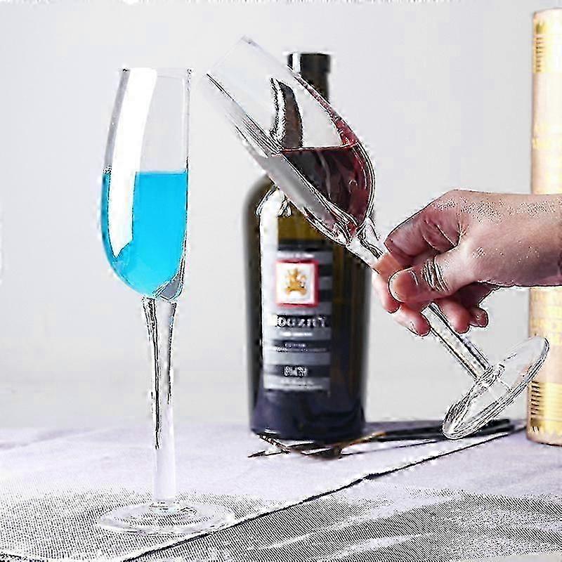 Clear Half Wine Glass, Ideal for Red Wine, High Quality & Stylish