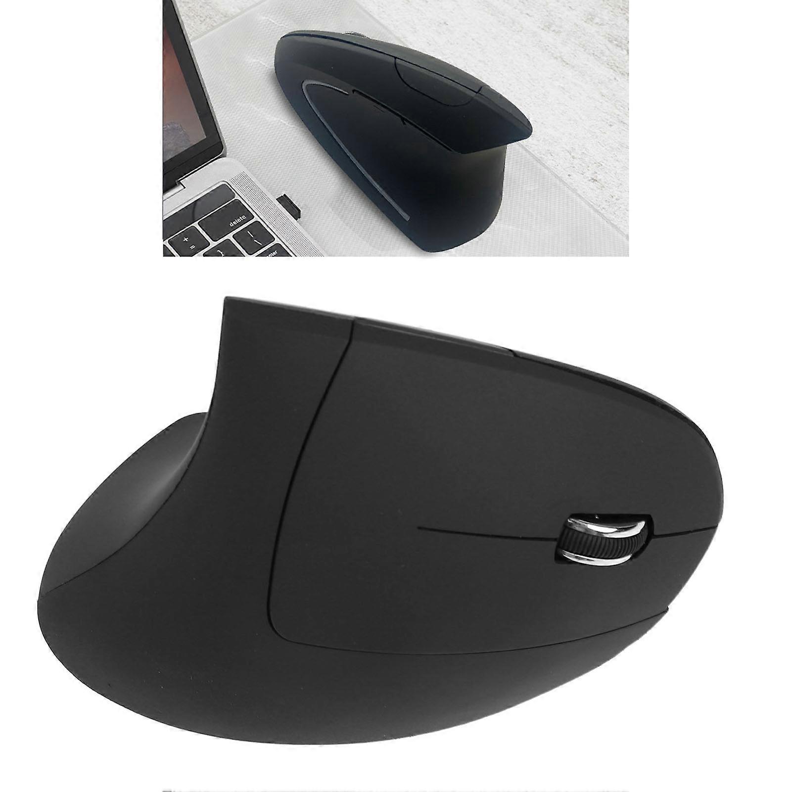 Vertical Mouse 2.4G Wireless Adjustable DPI Battery Powered Lighted Quiet Ergonomic Wireless Mouse for Gaming Working