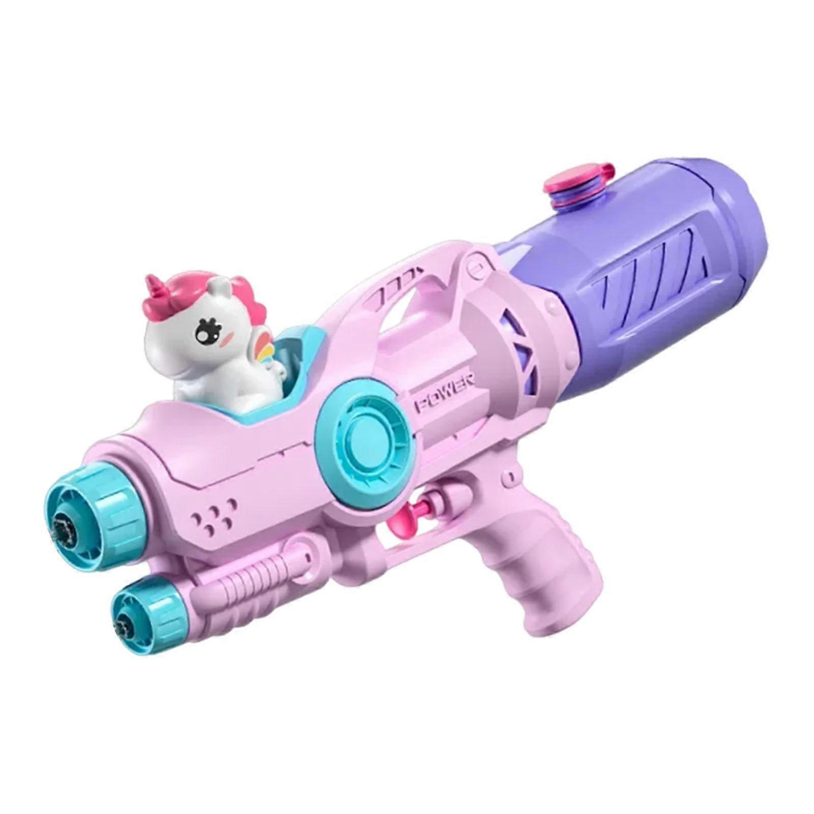 Portable water toy, double nozzle, easy to use, lightweight, versatile, water soaker toy for...