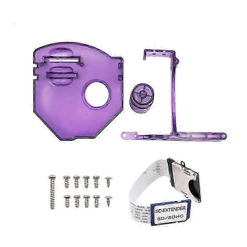 Transparent Color SD Card Mount Kit Extension Adapter for GDEMU Remote