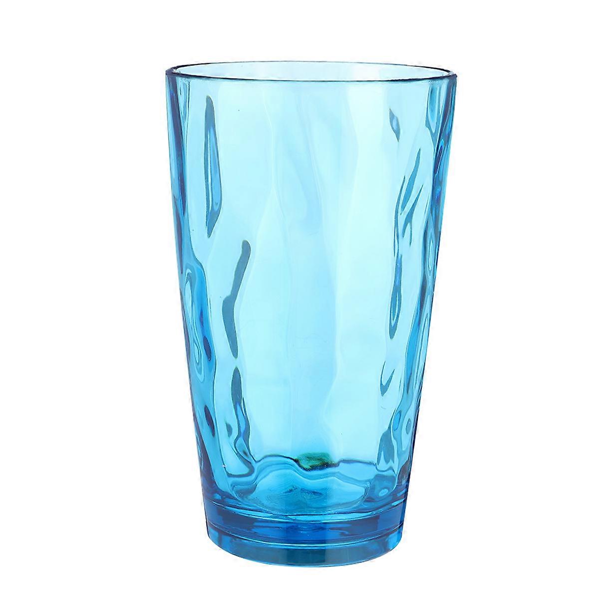 Tazza di design a grana d'acqua - resistente tiene bevande tazza trasparente acrilica 1 pz