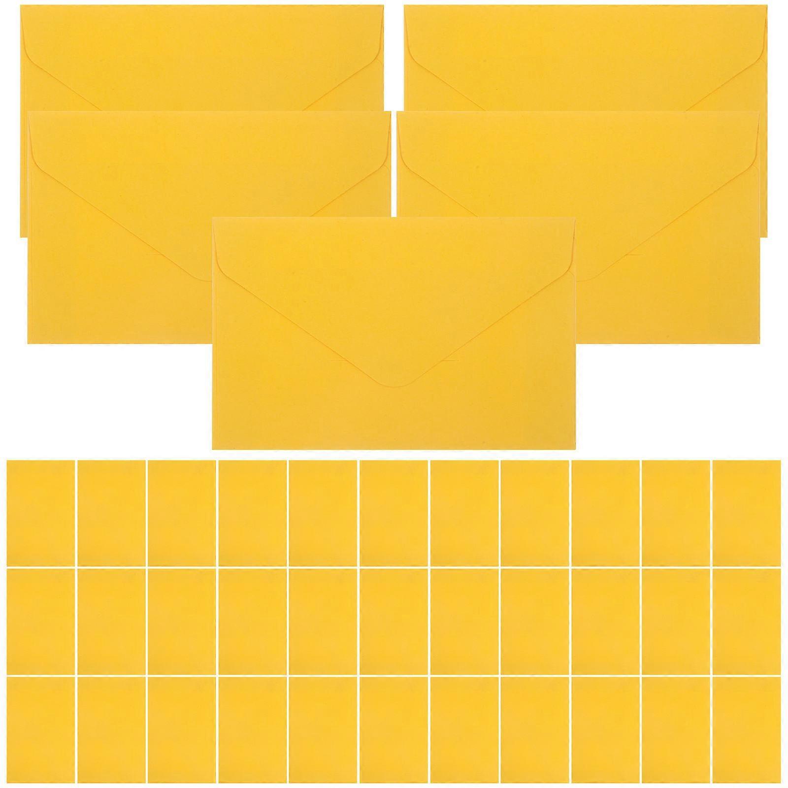 a polished and professional product description for your **100pcs Elegant Gold Mini Envelopes**:

 

**100pcs Elegant Gold Mini Envelopes – Perfect