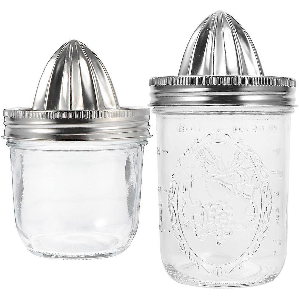 Manual Citrus Juicer Set of 2   Ergonomic Lemon Squeezer for Oranges, Kiwis, More   Easy Juice Extraction & Cleaning for Home, Camping, Picnics