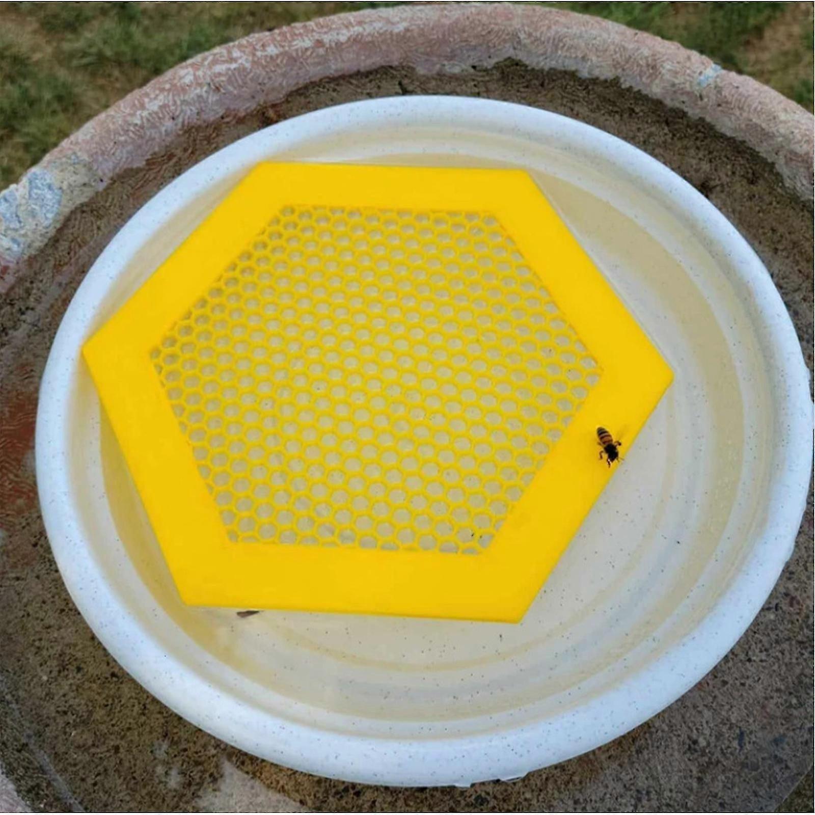 Printed Floating Bee Island, 3D Printed Floating Bee Island, Bee Waterer and Butterfly Water Stations, Floating Bee Island Use for Bee Cups for Garden