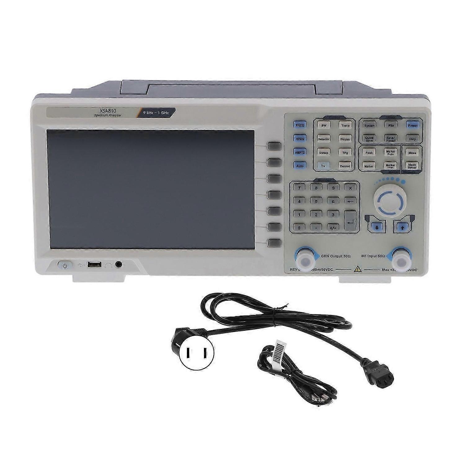 XSA810 Portable Spectrum Analyzer Measuring Instrument Frequency Range 9kHZ1.00009GHZUS 100240V