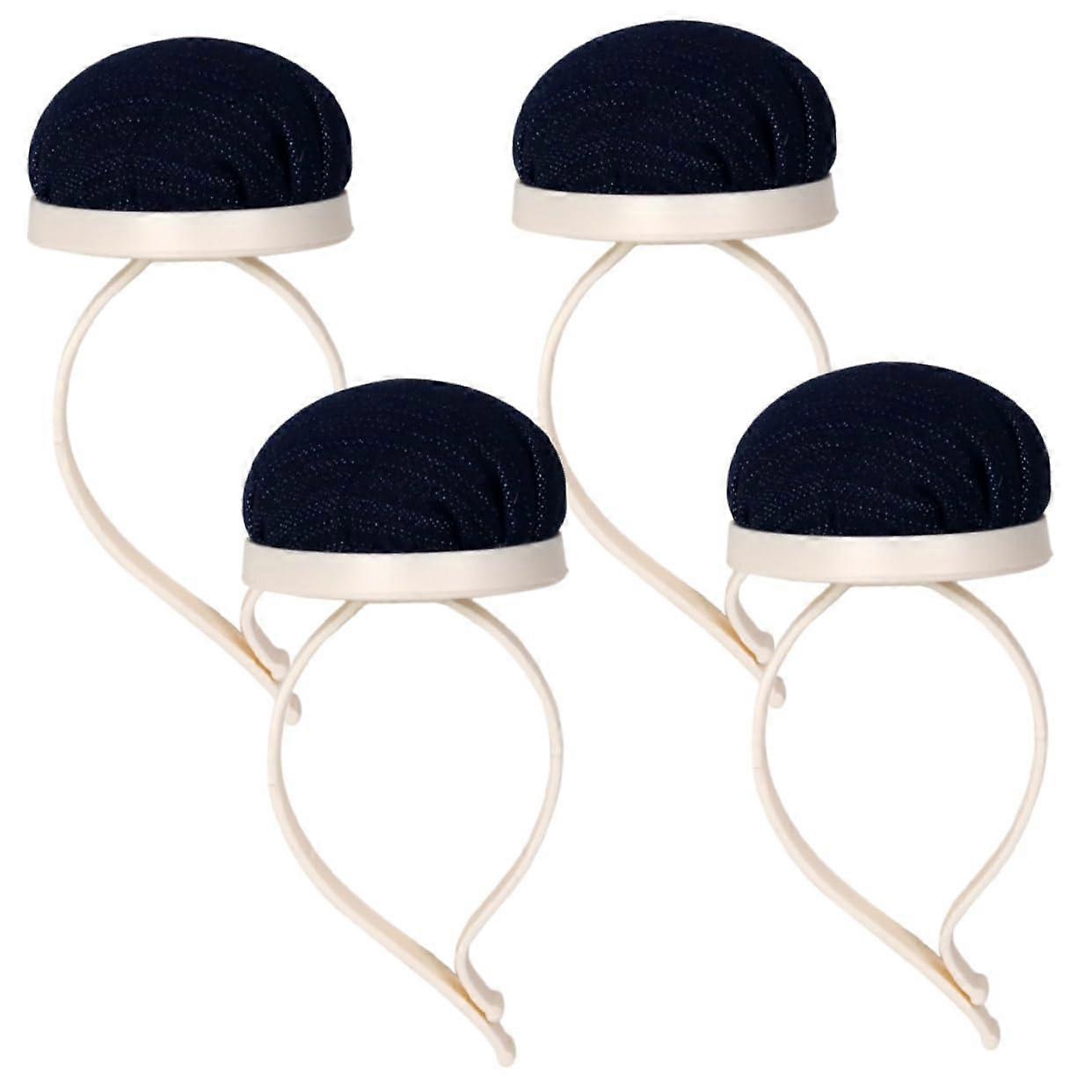 4 Piece Pin Cushion for Wrist Portable Sewing Tool Holder for Precise Embroidery and DIY Projects Comfortable and Durable for Sewing Work