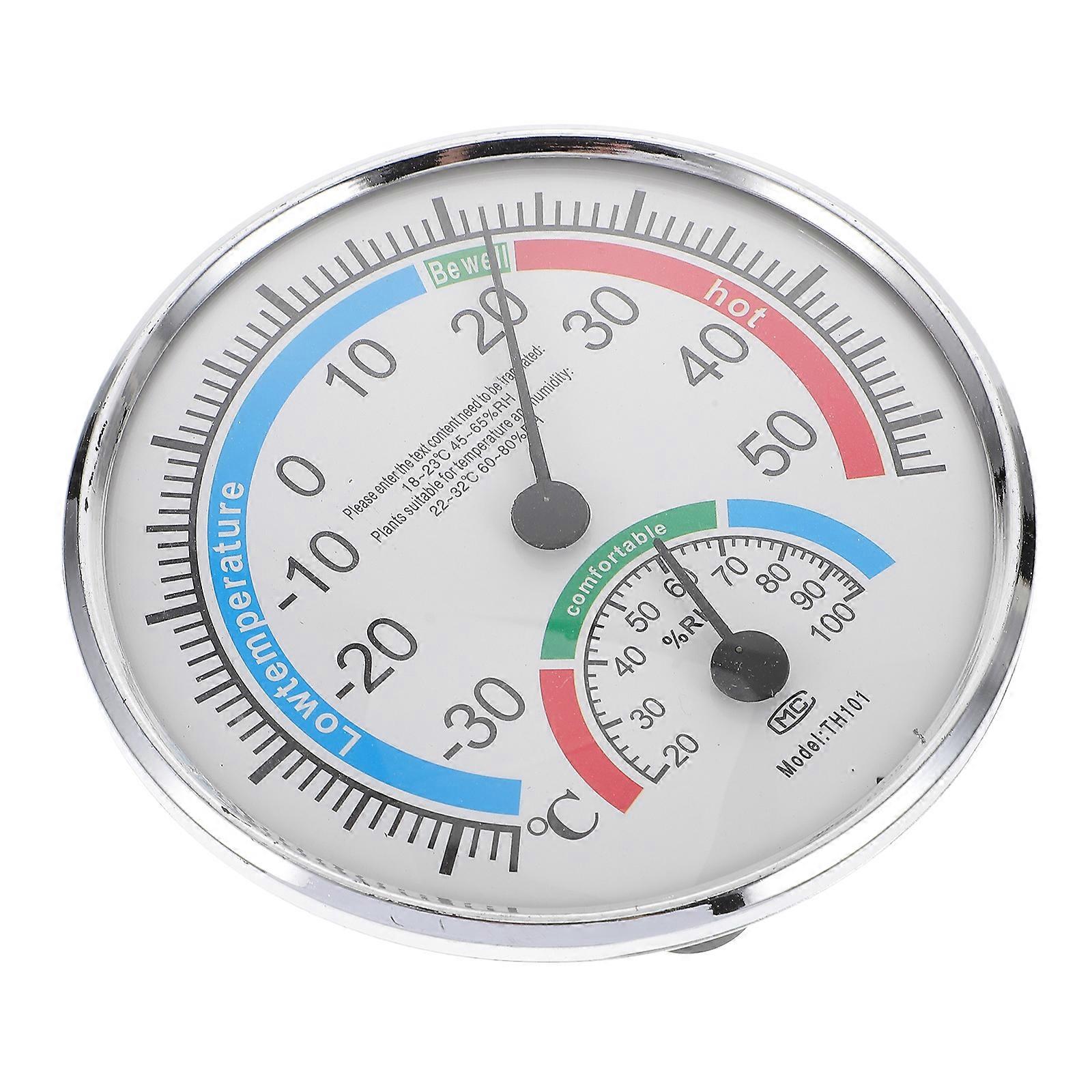 Hygrothermograph with High Precision Humidity and Temperature Measurement, Easy to Read Display for Home, Office, and Outdoor Use