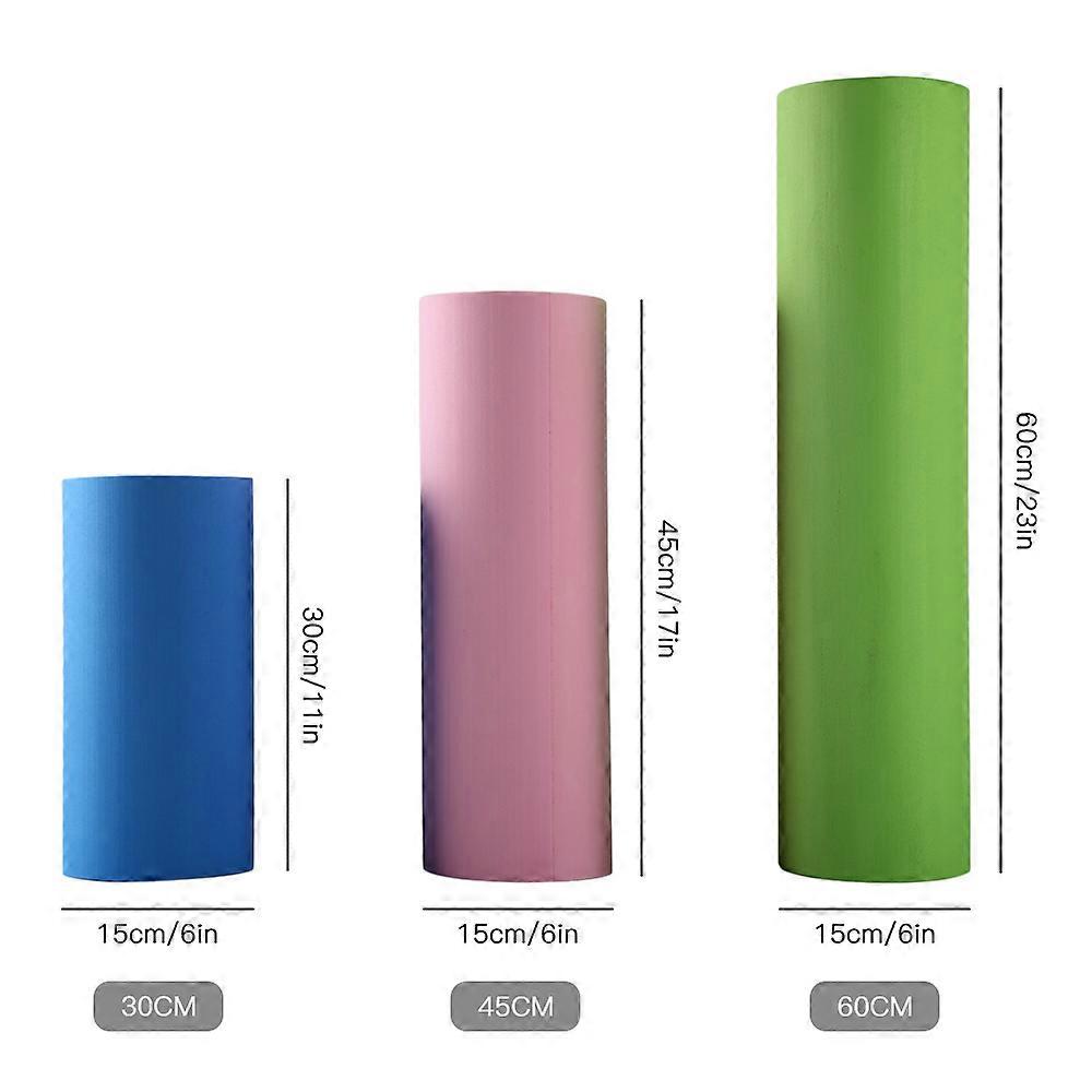 קצף בצפיפות גבוהה EVA שריר רולר כלי עיסוי עצמי לחדר כושר פילאטיס יוגה כושר 30 ס"מ / 45 ס"מ / 60 ס"מ