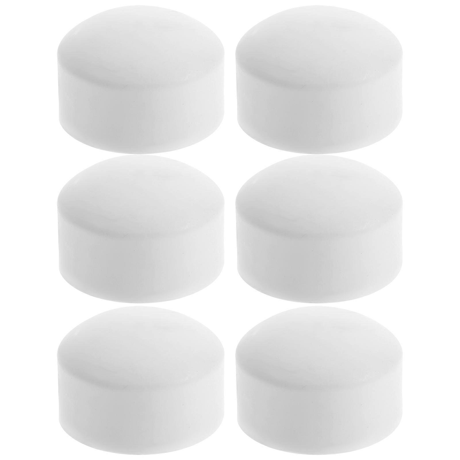 Pipe End Caps Hot Melt Plug Fittings Water Pipe End Plugs Dn20 Inner Diameter 18mm Prevent Dust and Gravel Pressure Resistance 50Pcs