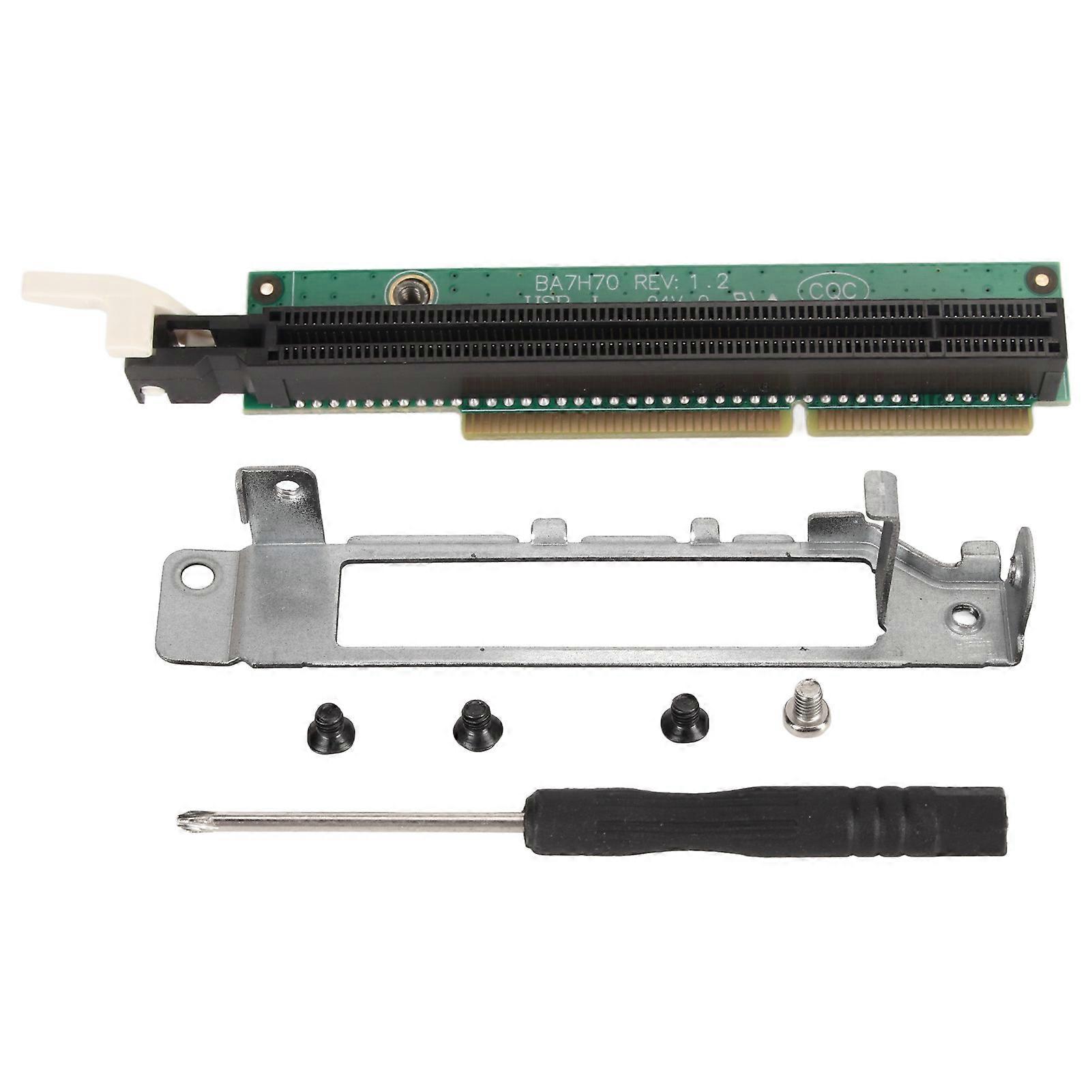 PCIE16 Expansion Graphic Card Replacement ThinkCentre for Tiny5 M920x M720q P330 Mainboard with Bracket