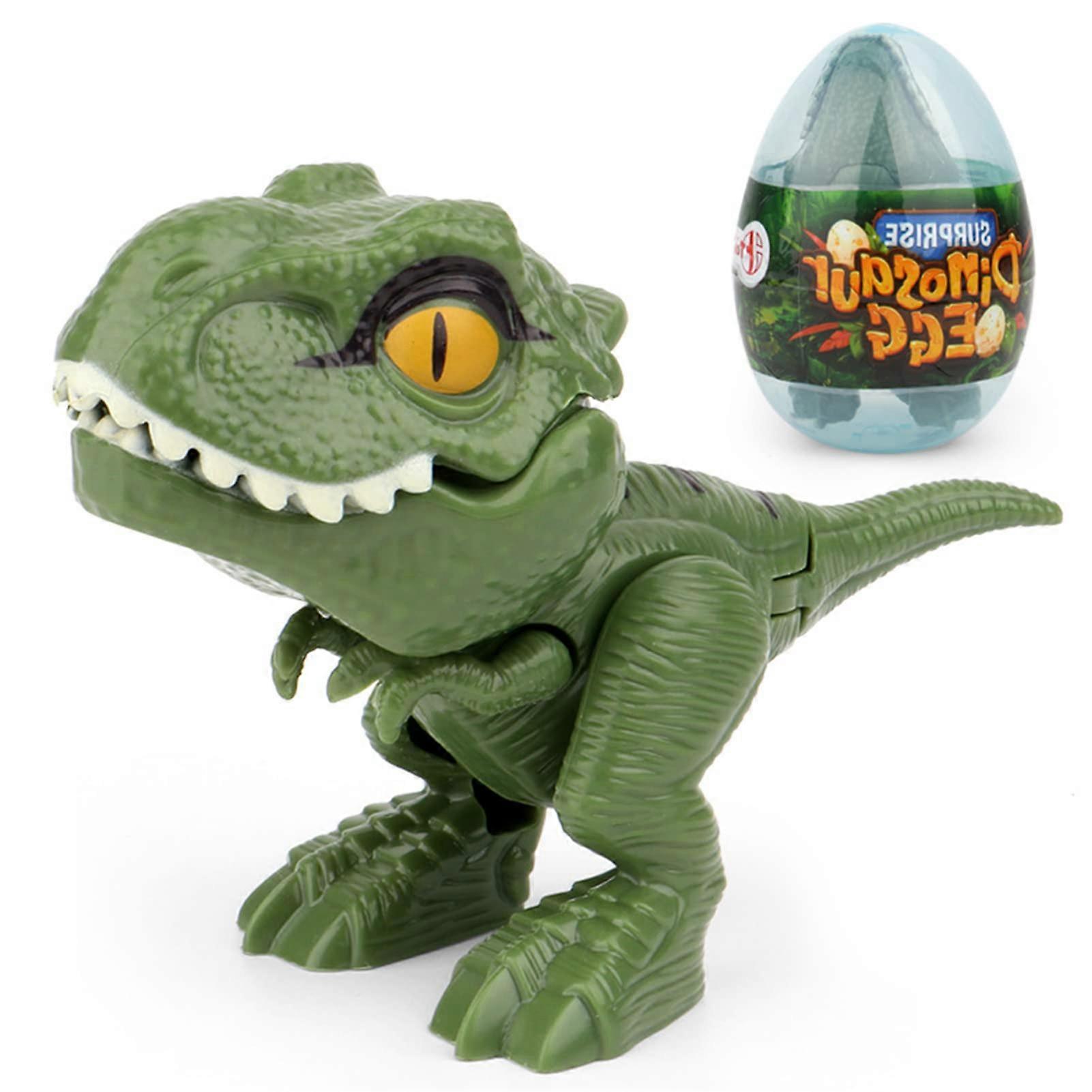 Dinosaur Biting Finger Toy, Novelty Dinosaur Eggs with Hand Toggles, Child-Friendly Finger Puppets for Kids