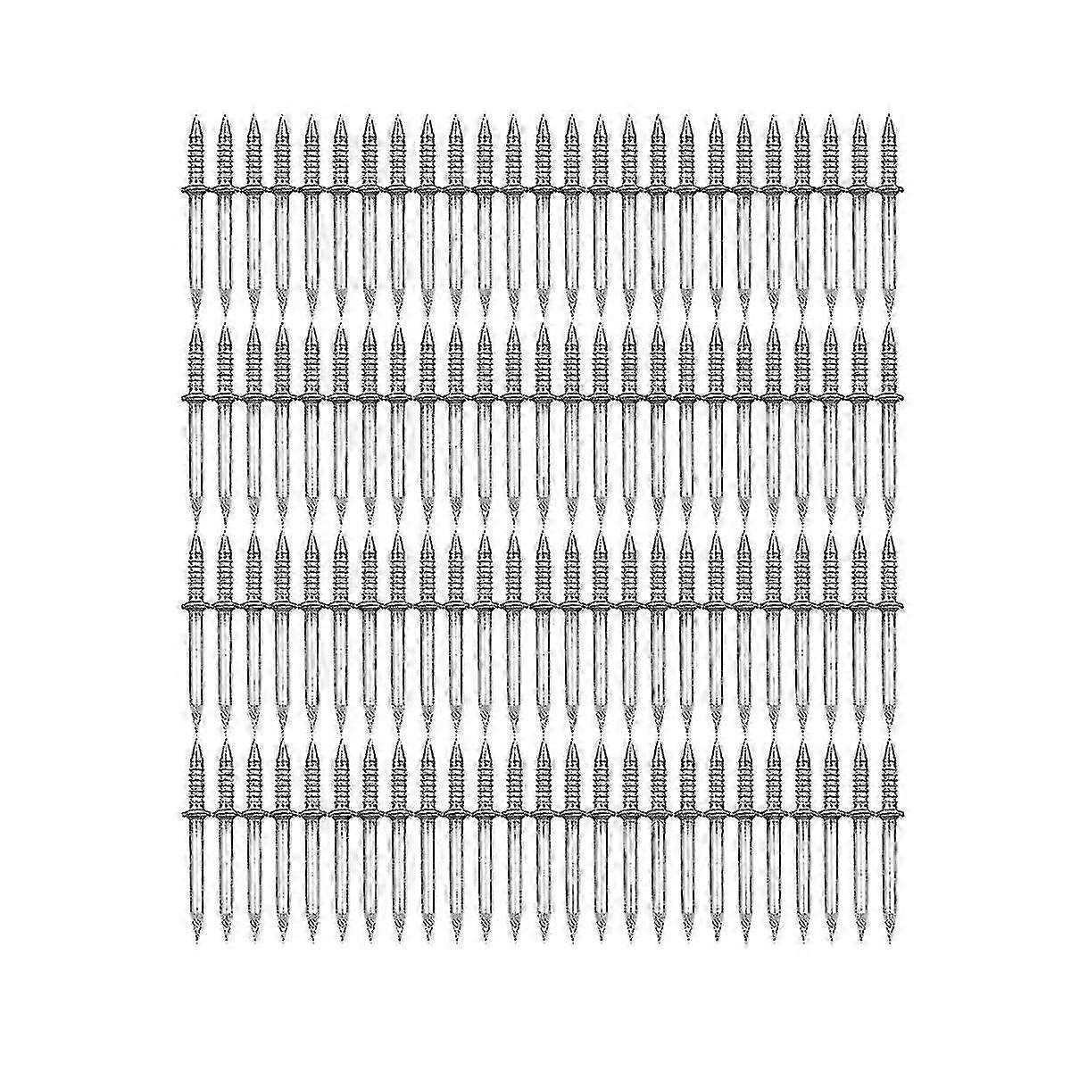 Wood Skirting Board 100pcs Double-head Seamless Nails No Trace Nails